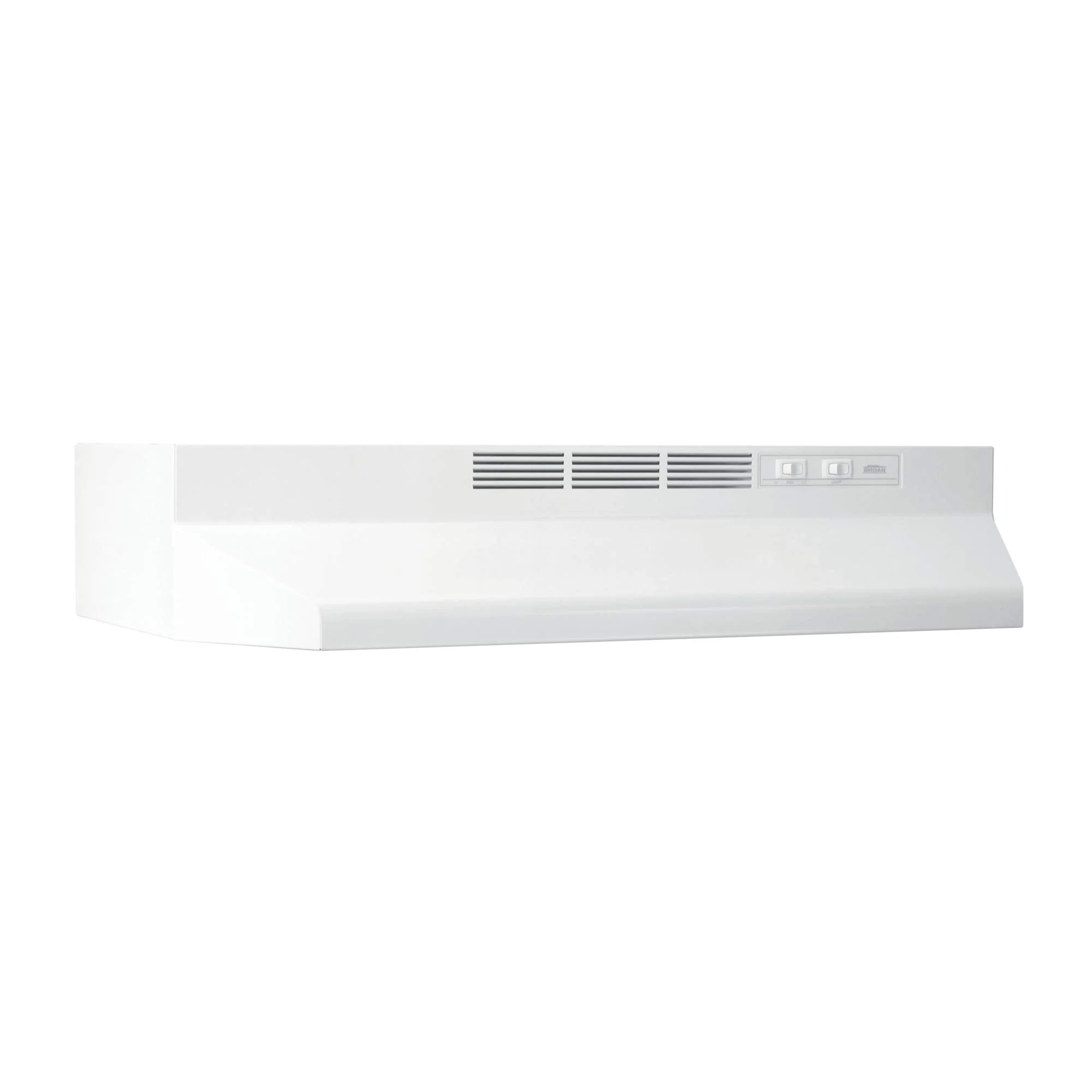 Broan-NuTone 413001 Non-Ducted Ductless Range Hood with Lights Exhaust Fan for Under Cabinet, 30-Inch, White product image