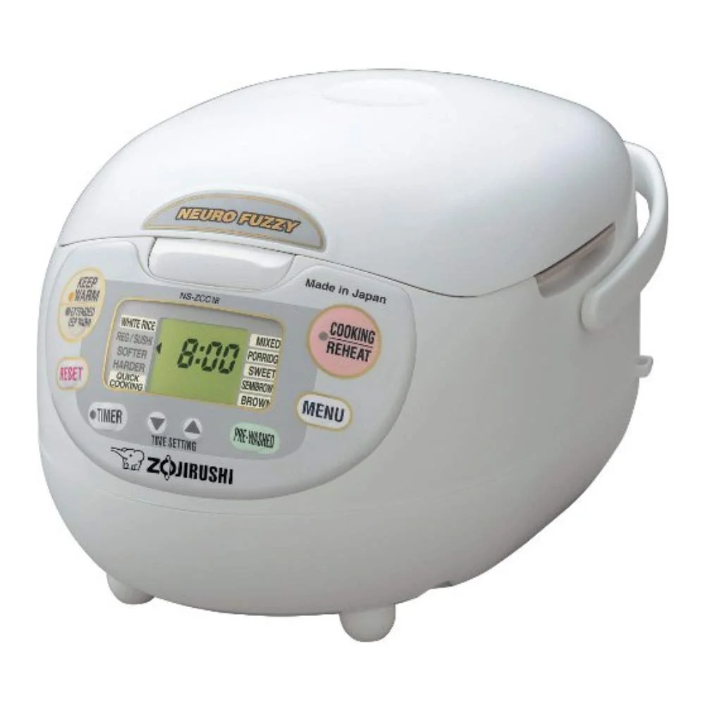 Zojirushi Neuro Fuzzy 10-Cup Rice Cooker and Warmer Premium White product image