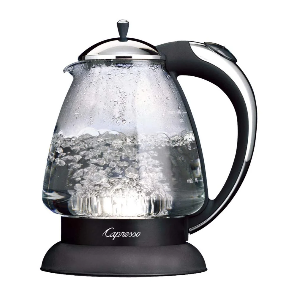 Capresso 259 Water Kettle, 10" x 8.25" x 6.25", Polished Chrome product image