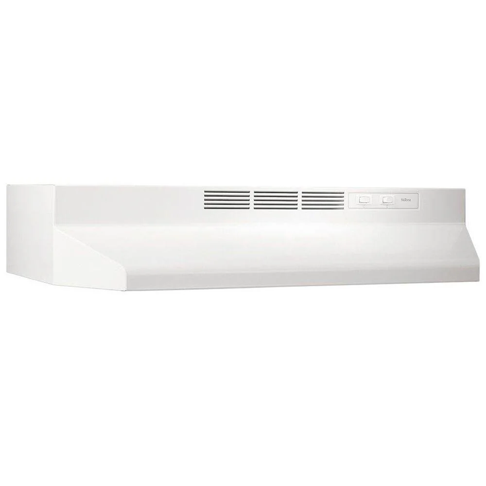 NuTone 30 In. Non-ducted Range Hood - White product image