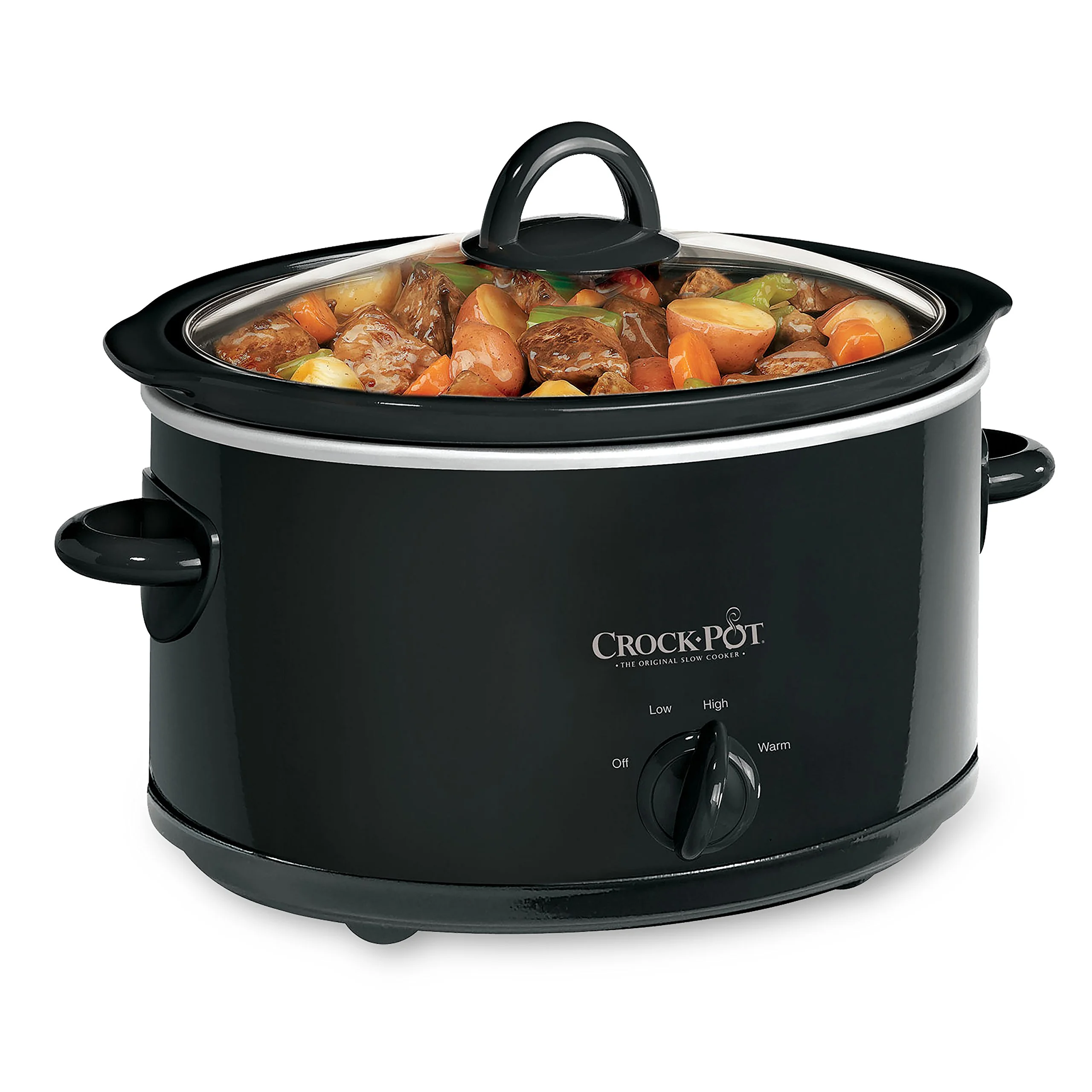 Crock-Pot 4-Quart Manual Slow Cooker, Black product image