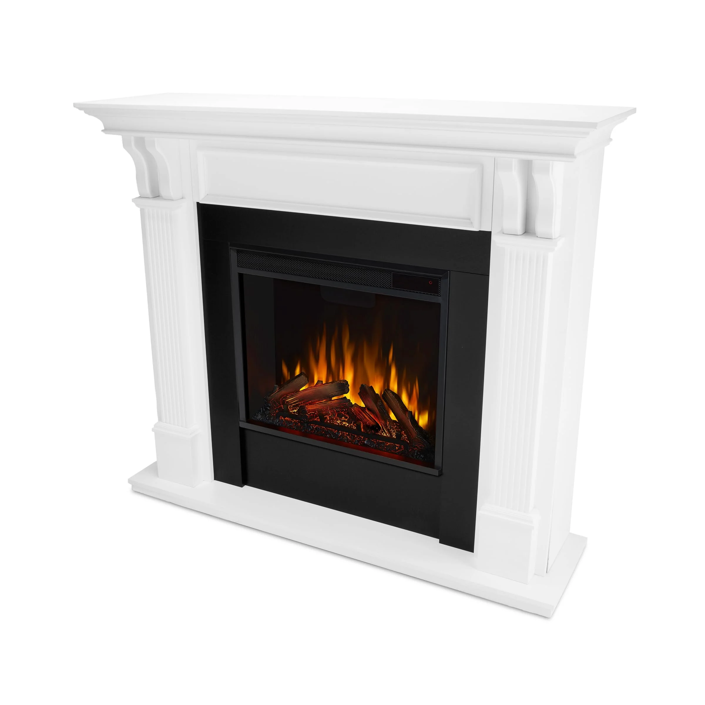 Real Flame Ashley 48" Electric Fireplace with Mantel for Living Room or Bedroom, Replaceable Fireplace Insert Heater, Realistic Log and Flame Effect, Remote Control, Timer product image