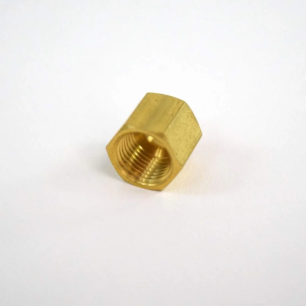 Samsung DA74-00070B Refrigerator Water Tube Nut Genuine Original Equipment Manufacturer OEM Part White product image