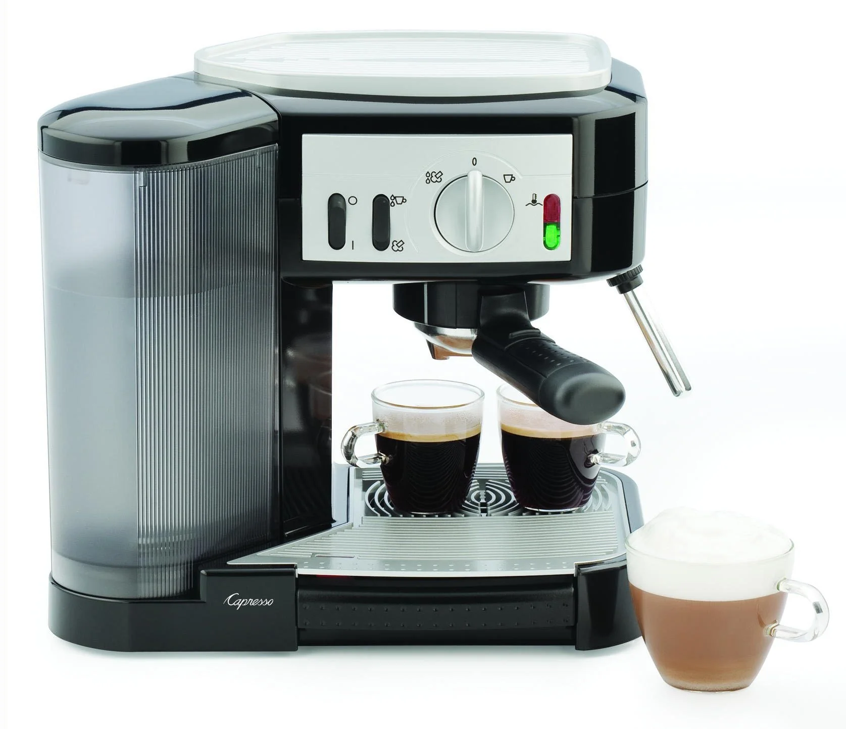Jura-Capresso Café Pump Espresso & Cappuccino Machine, Black/Stainless Steel product image