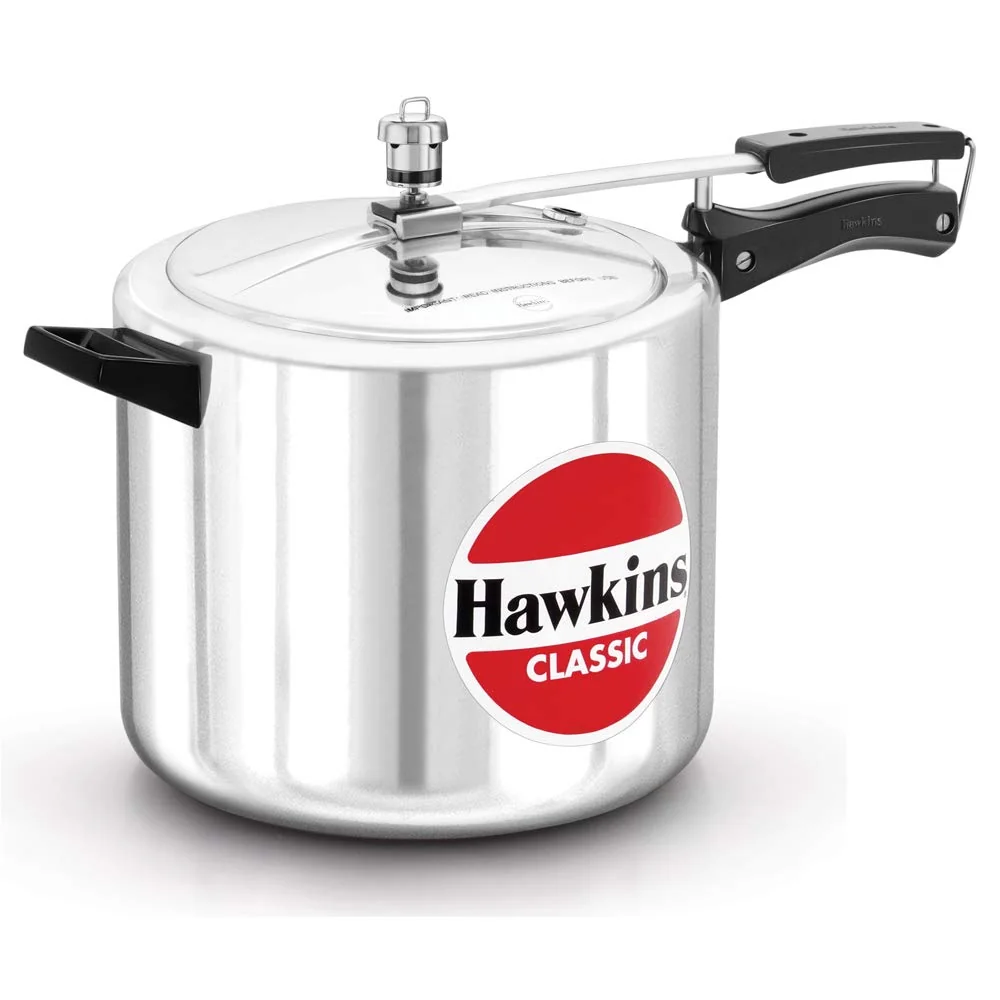 Hawkins Classic Aluminum 10.0 Litre Pressure Cooker product image