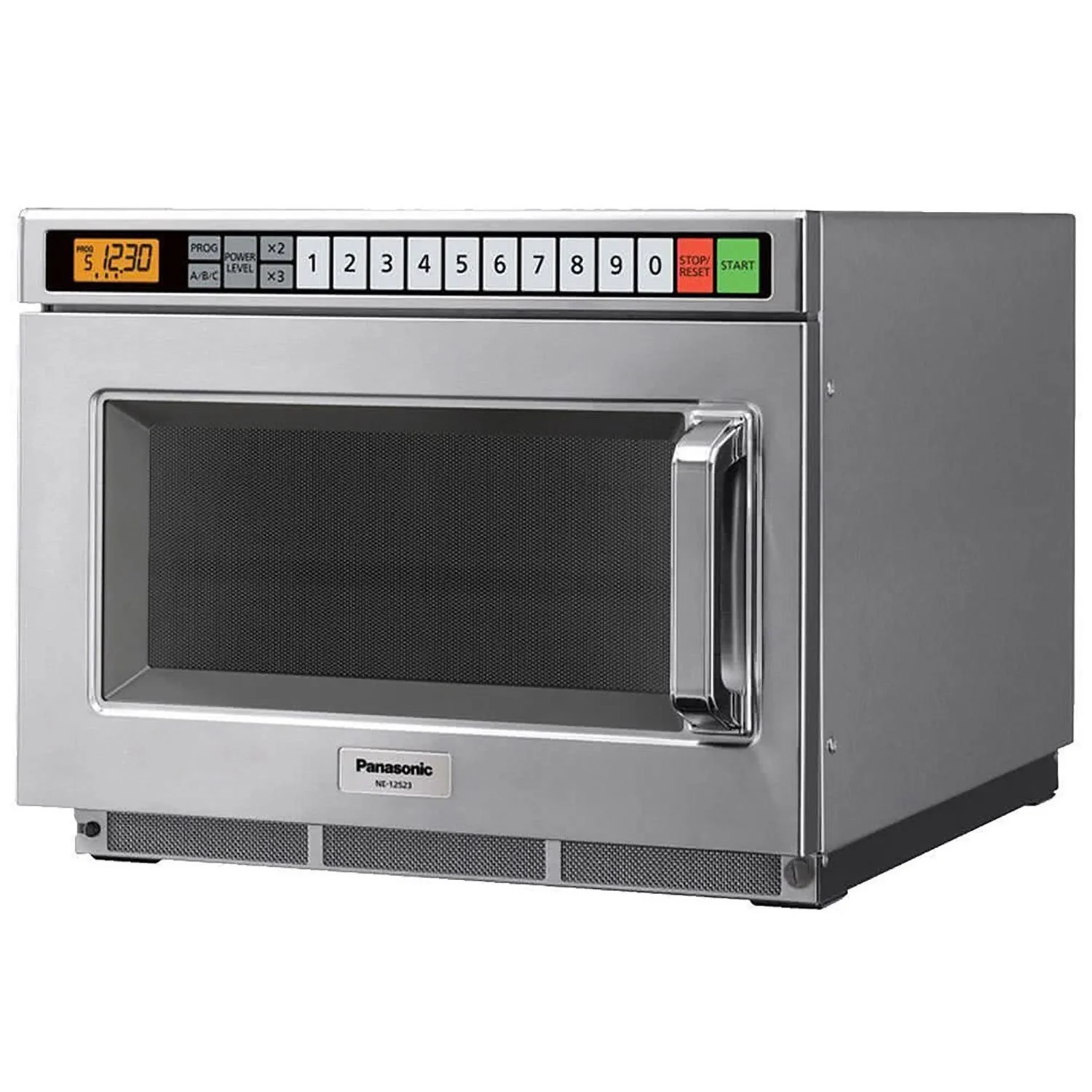 Panasonic NE-12523 1200 Watt Compact Commercial Microwave Oven with 60 Programmable Memory Pads product image