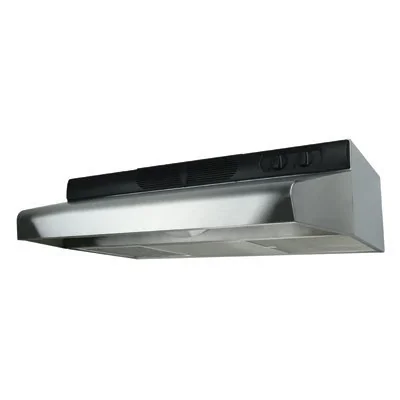 Air King ESDQ1248 Energy Star Qualified 24-Inch Under Cabinet Range Hood with 3-Speed Blower and 270-CFM, Stainless Steel Finish product image