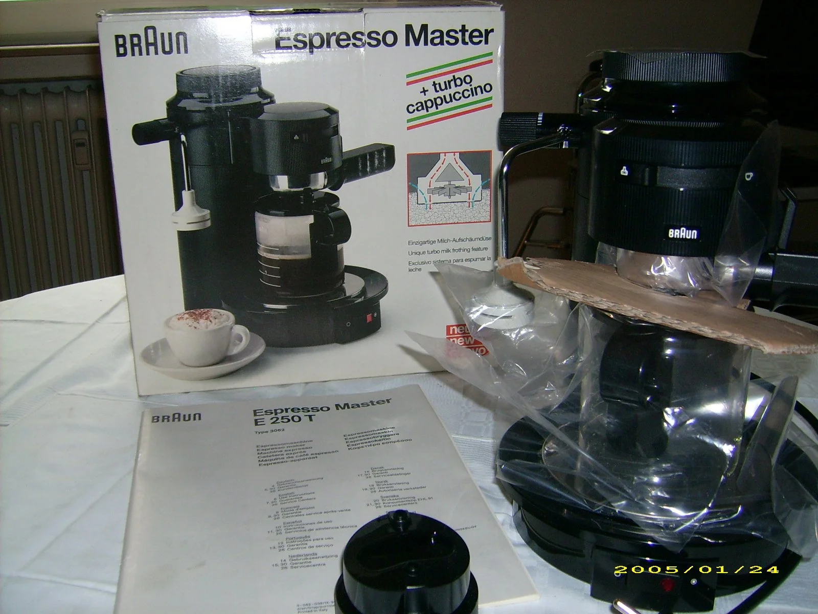 Choosing the Right Espresso Machine: A Comprehensive Review of the Braun Espresso Master Machine E250T