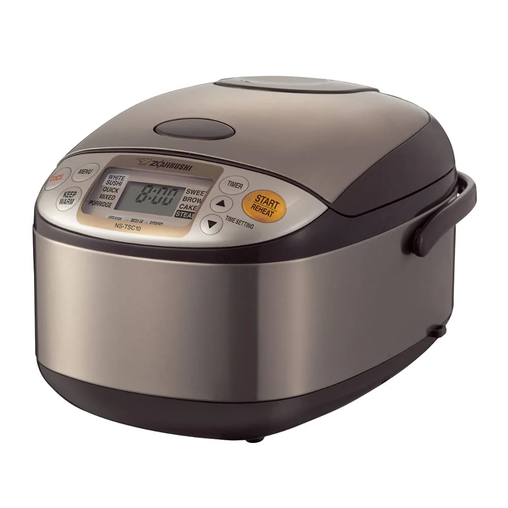Zojirushi NS-TSC10 5-1/2-Cup Uncooked Micom Rice Cooker and Warmer, 1.0-Liter product image