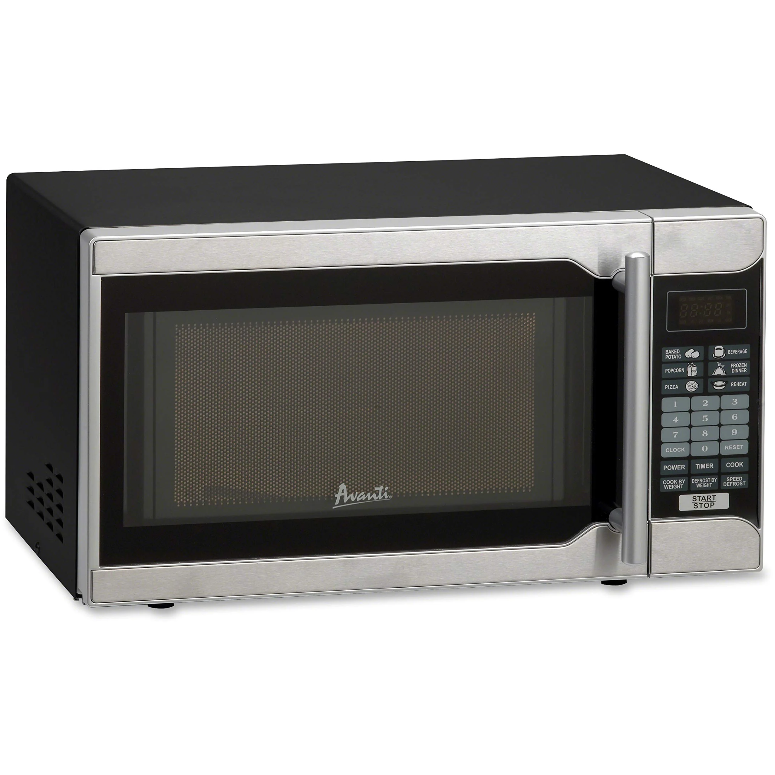 Avanti, AVAMO7103SST, 700-watt One-Touch 0.7 Cubic Foot Microwave, Black,Stainless Steel product image