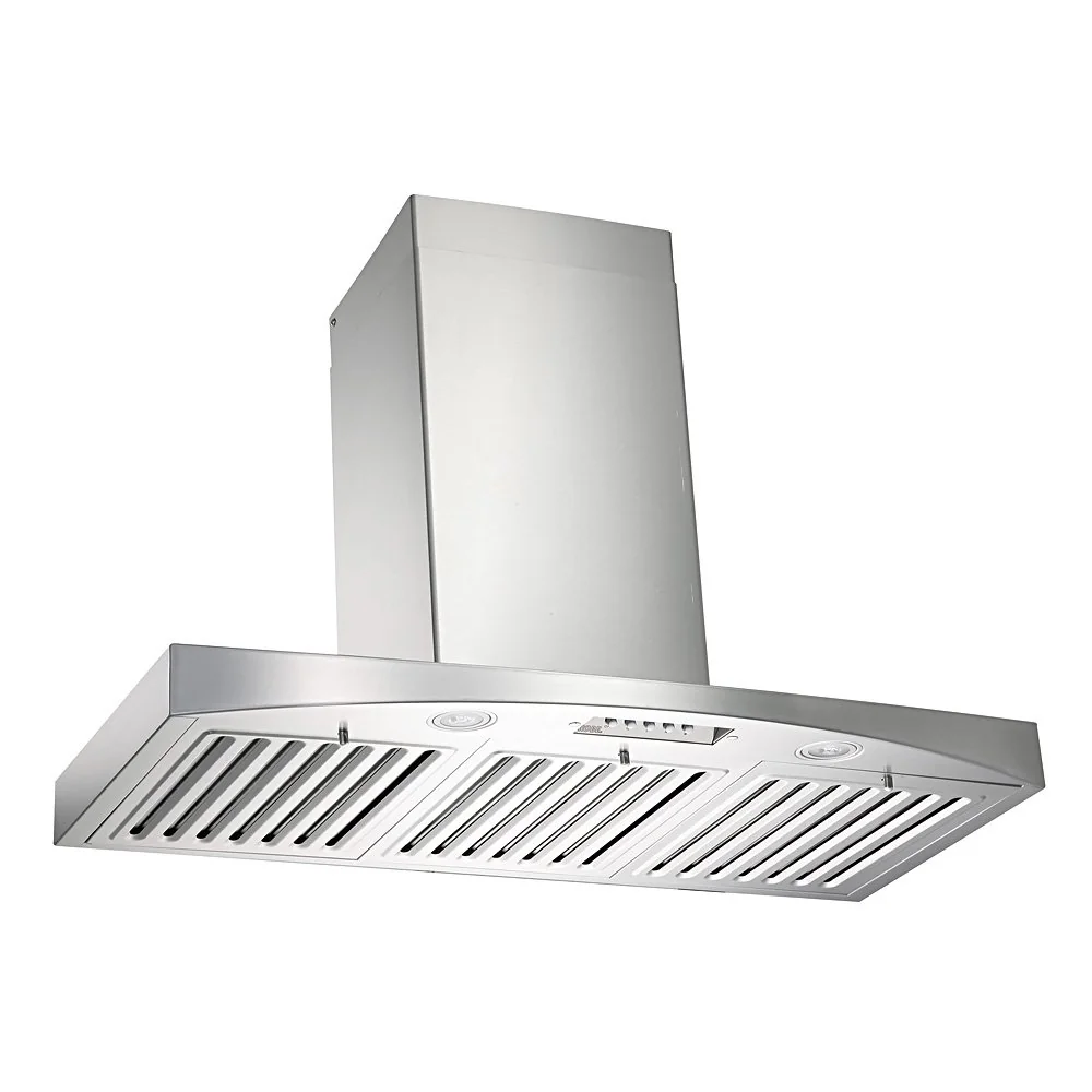 KOBE RA3836SQB-WM-5 Deluxe 36" Wall Mount Range Hood, 3-Speed, 700 CFM, LED Lights, Baffle Filters, Stainless steel product image
