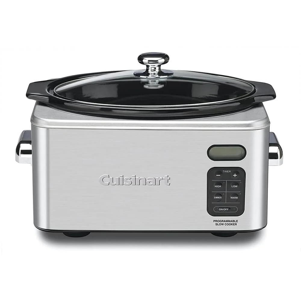 Cuisinart PSC-650 Stainless Steel 6-1/2-Quart Programmable Slow Cooker Silver product image