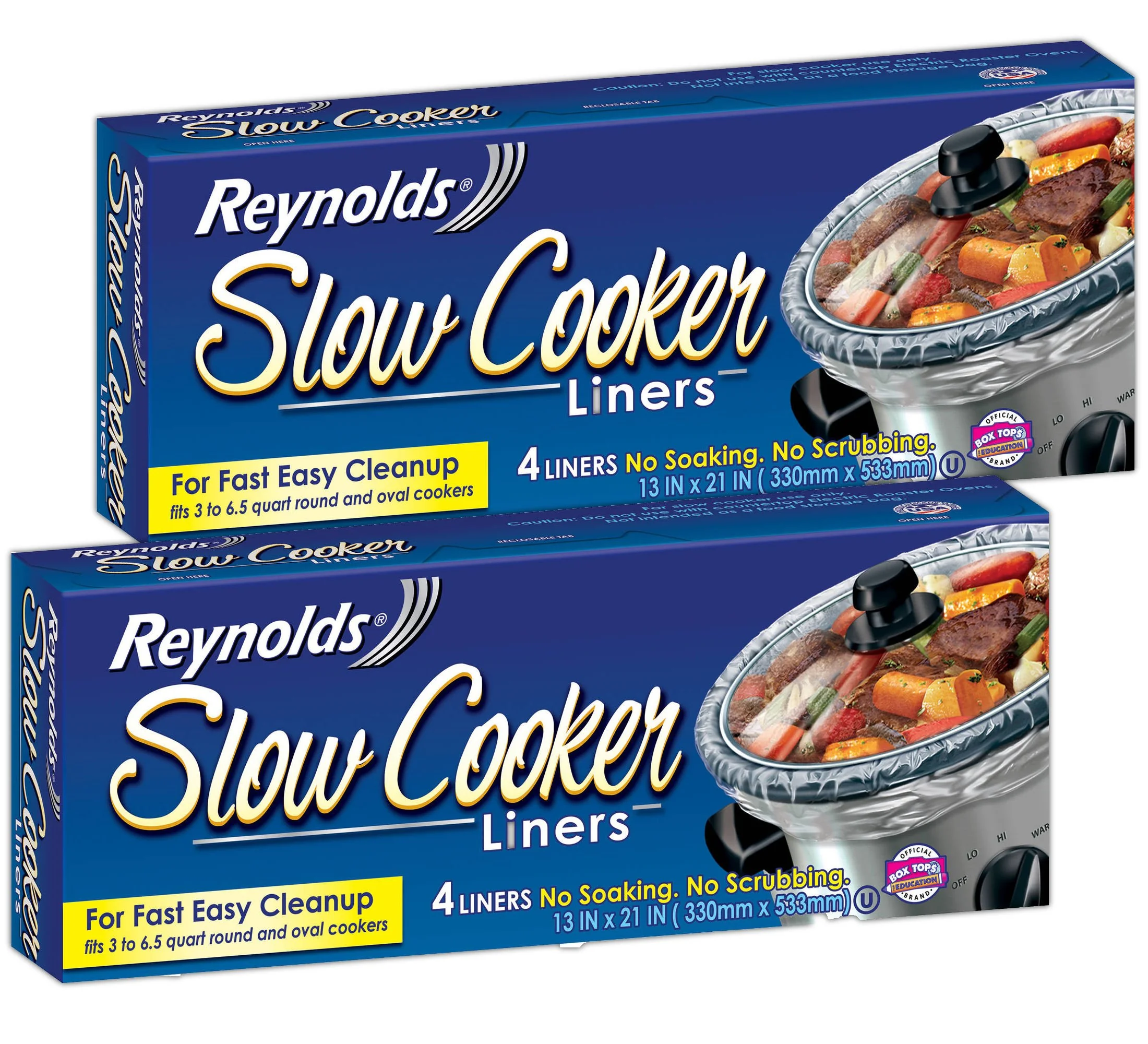 Reynolds Slow Cooker Liners 2 Pack 8 Liners Total product image