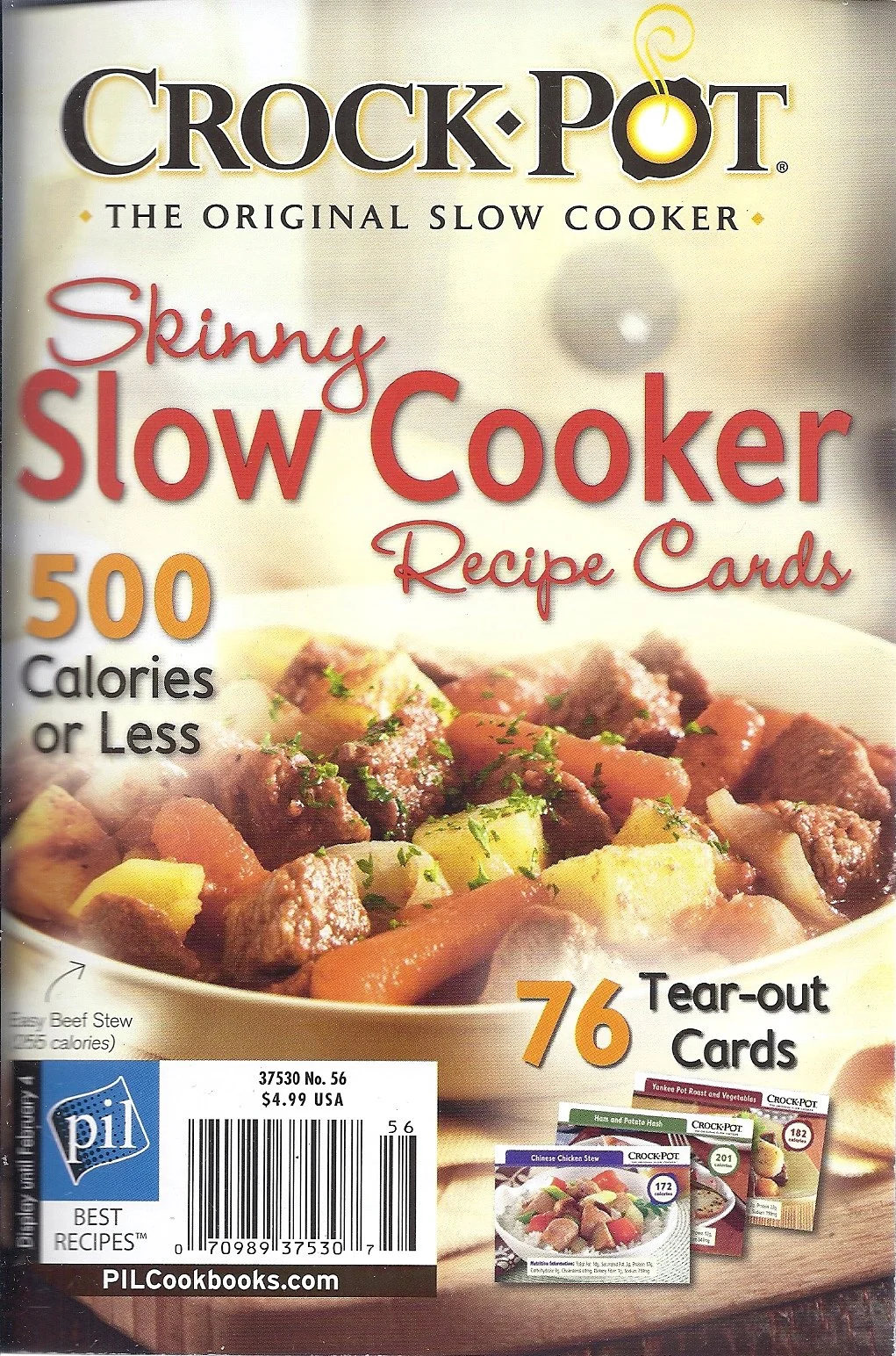 Crock Pot Skinny Slow Cooker Recipe Cards product image