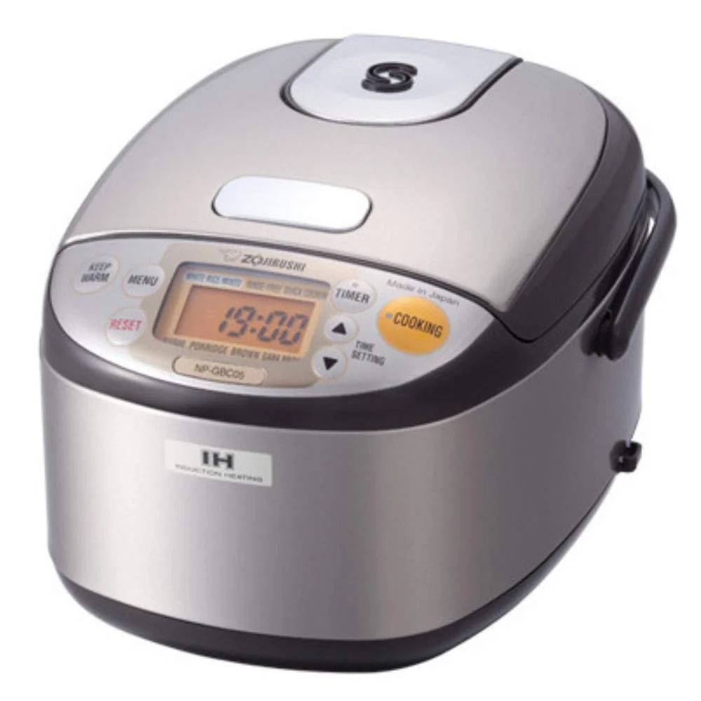 Zojirushi NP-GBC05XT Induction Heating System Rice Cooker and Warmer, 0.54 L, Stainless Dark Brown product image