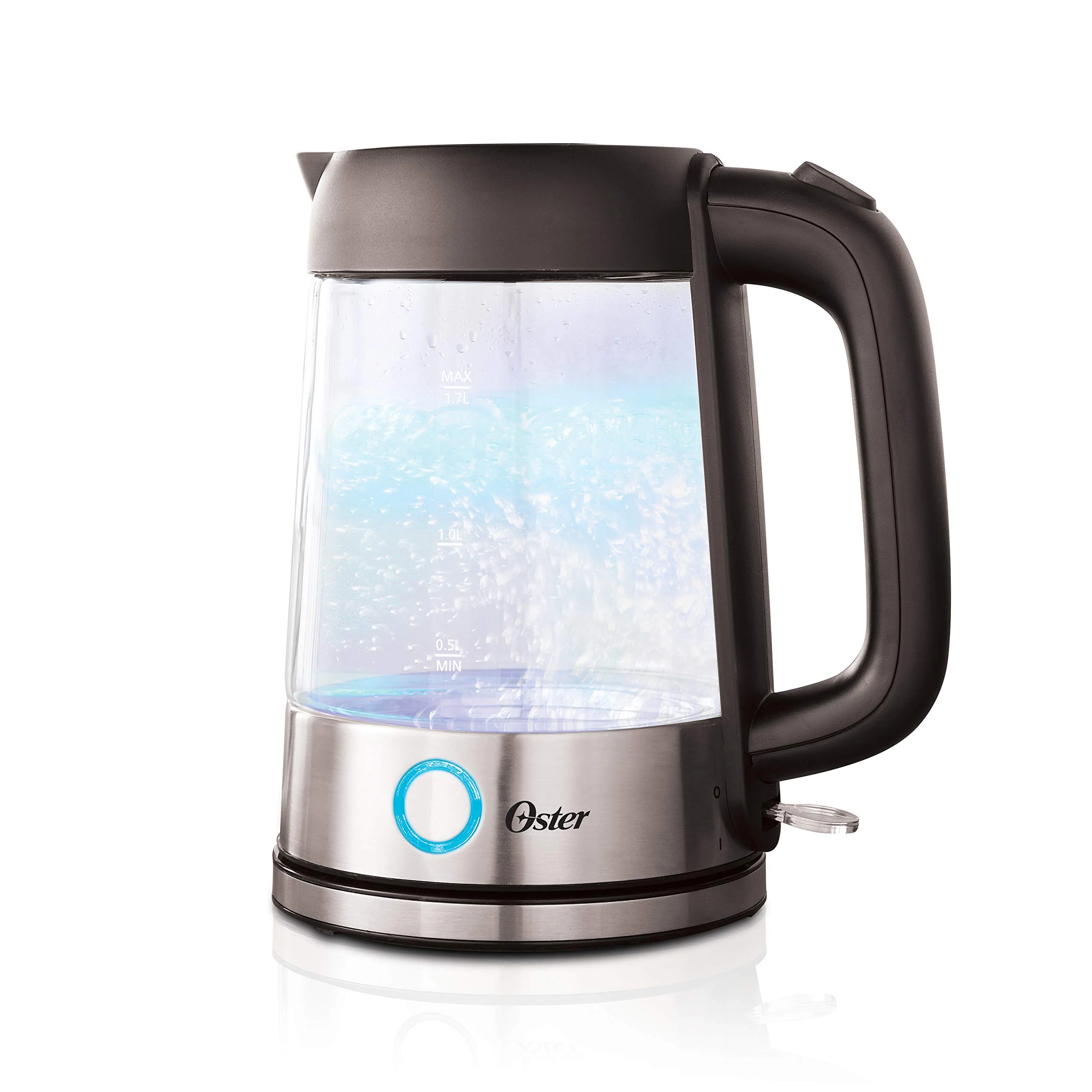 Mr. Coffee Oster BVSTKT7098-000 Kettle, 1.7 Liter, Clear/Stainless. product image