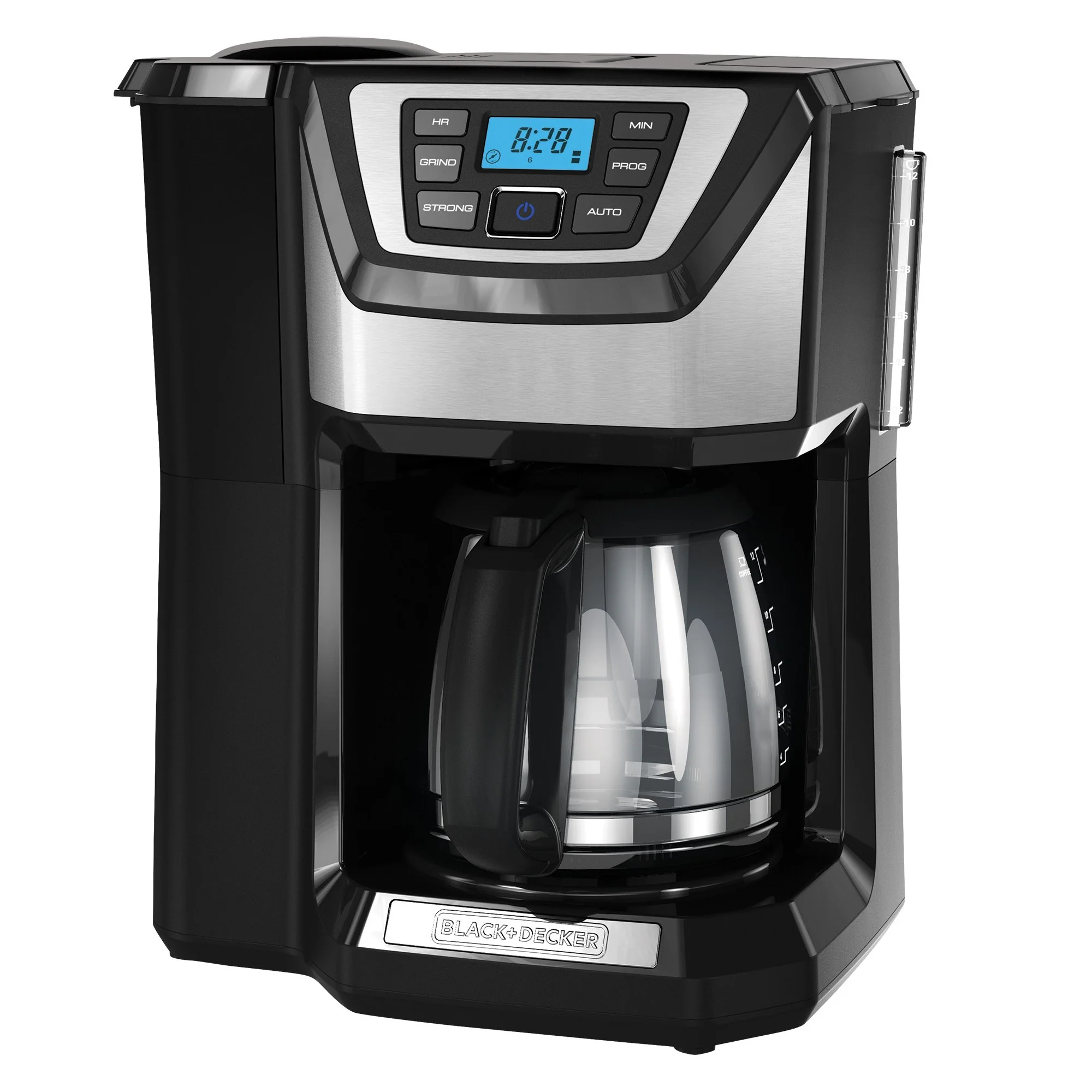 Black and Decker BLACK+DECKER 12-Cup Mill and Brew Coffeemaker, Black, CM5000B product image