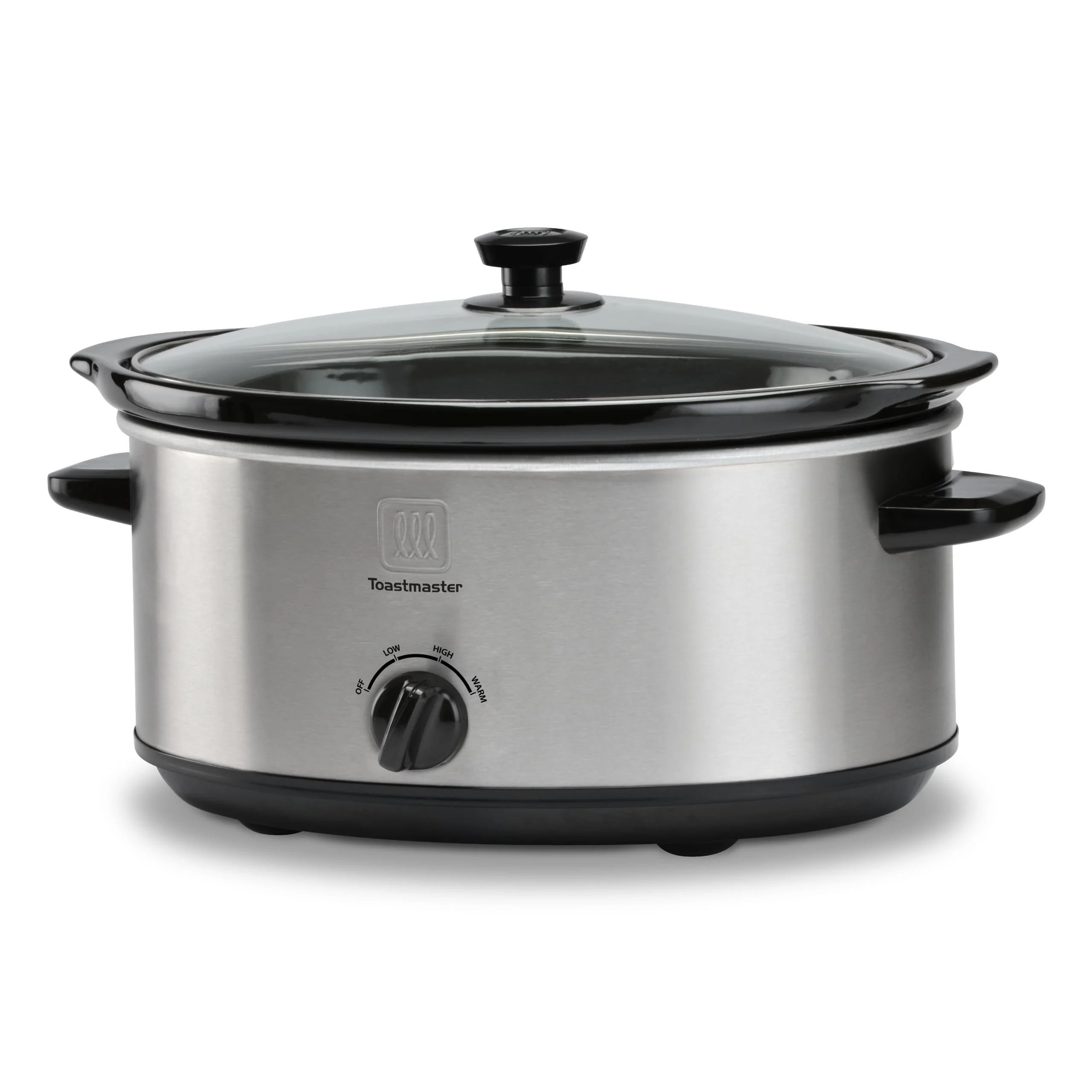 Toastmaster Slow Cooker by Select Brands - Stainless Steel - Cooks Stews, Chilis, Pot Roasts & More - Slow Cooker for Kitchen Appliances - 7 Quart product image