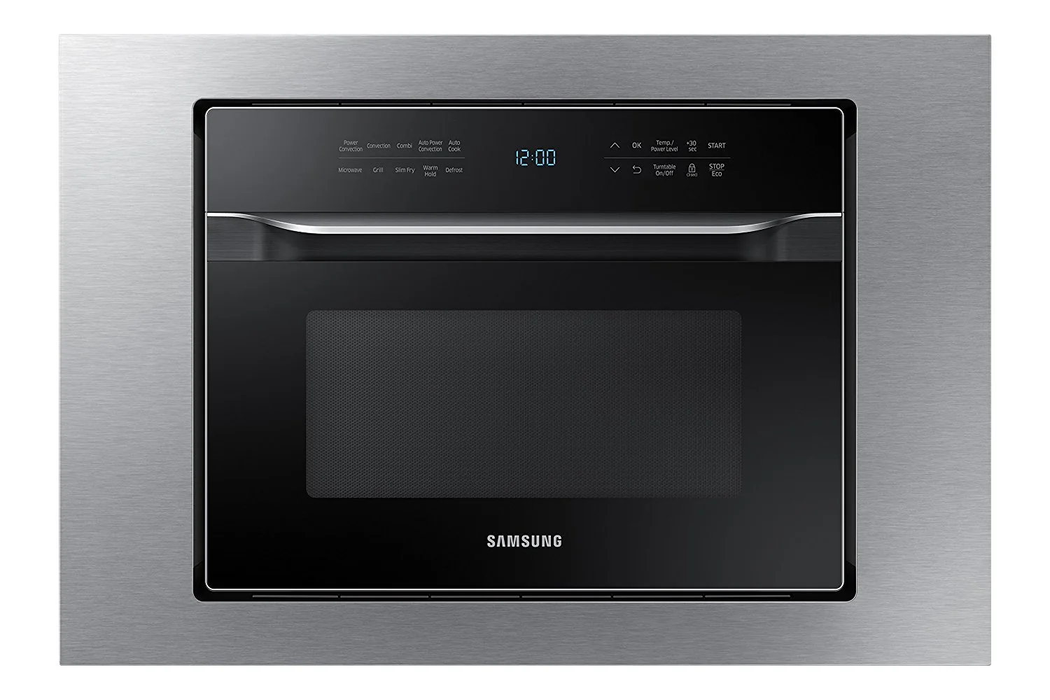 SAMSUNG 30" Microwave Trim Kit for 1.2 Cu. Ft. Counter Top Convection Microwave MC12J8035CT for Seamless Built-In Look, MA-TK3080CT, Stainless Steel product image