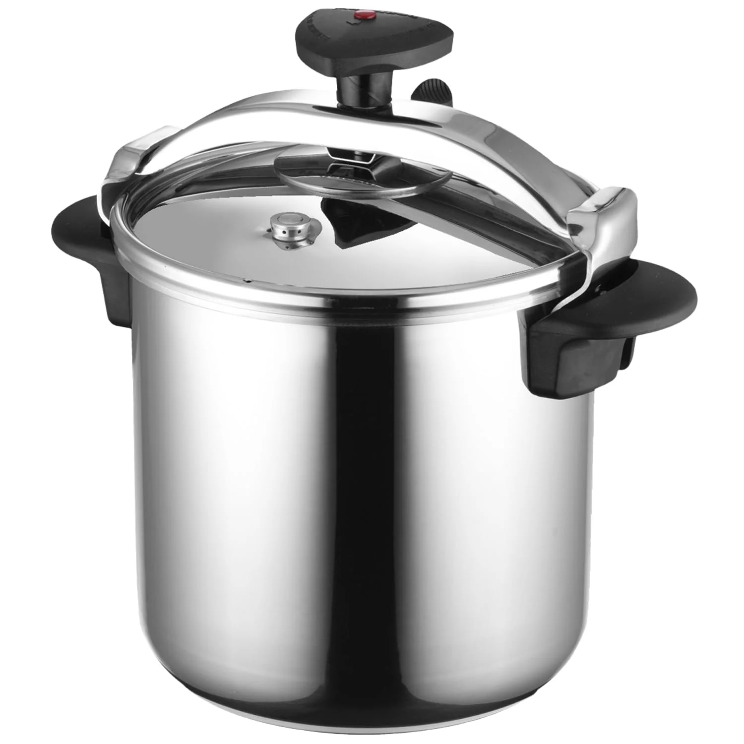 MAGEFESA Star 14.8-Quart Stainless Steel Pressure Cooker, Works on All Stovetops Induction Compatible, Safety Lock & 8 PSI Cooking product image