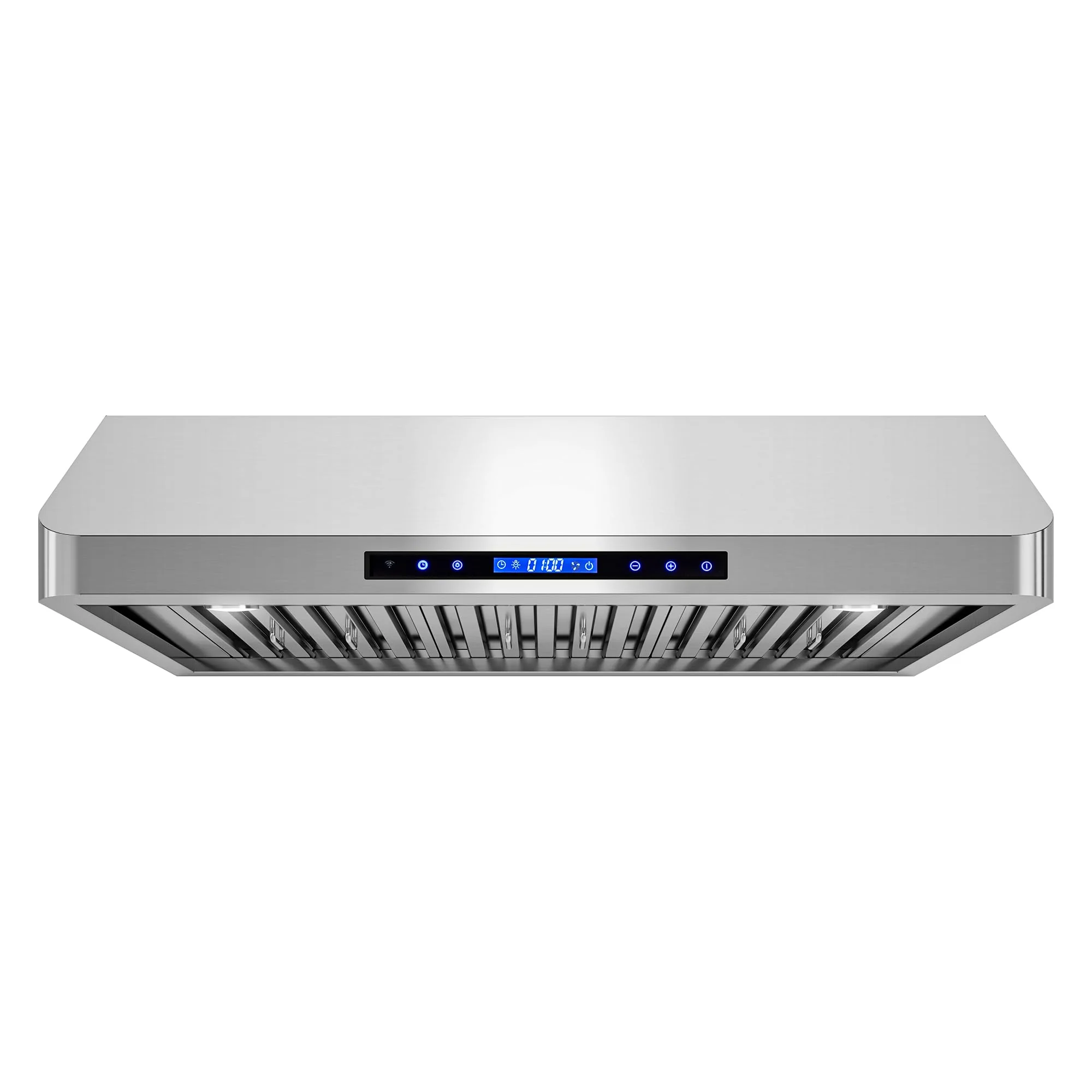 COSMO COS-QS90 36 in. Haven Collection 500 CFM Ducted Under Cabinet Range Hood, Touch Controls, LED Lights, Stainless Steel product image