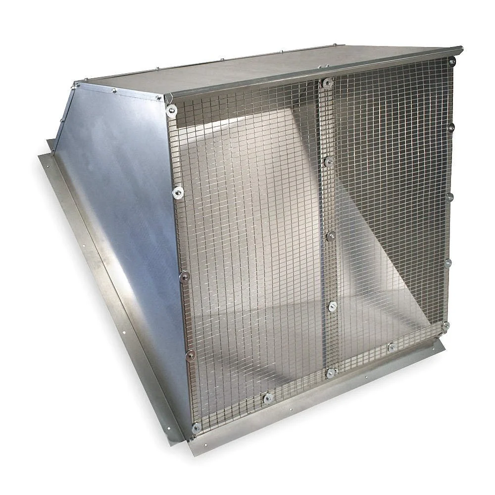 DAYTON Weather Hood 30 in Galvanized Steel product image