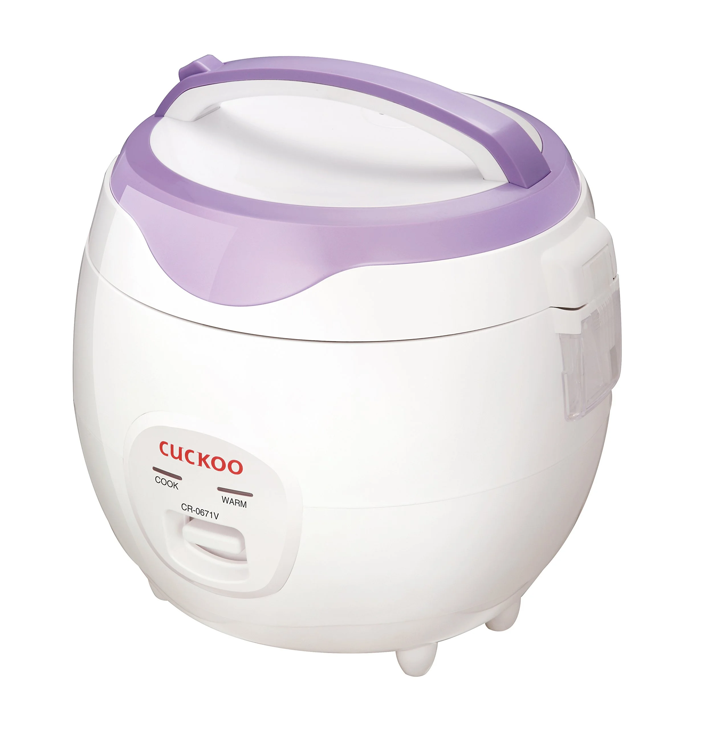 Cuckoo Electric Heating Rice Cooker CR-0671V Violet/White product image