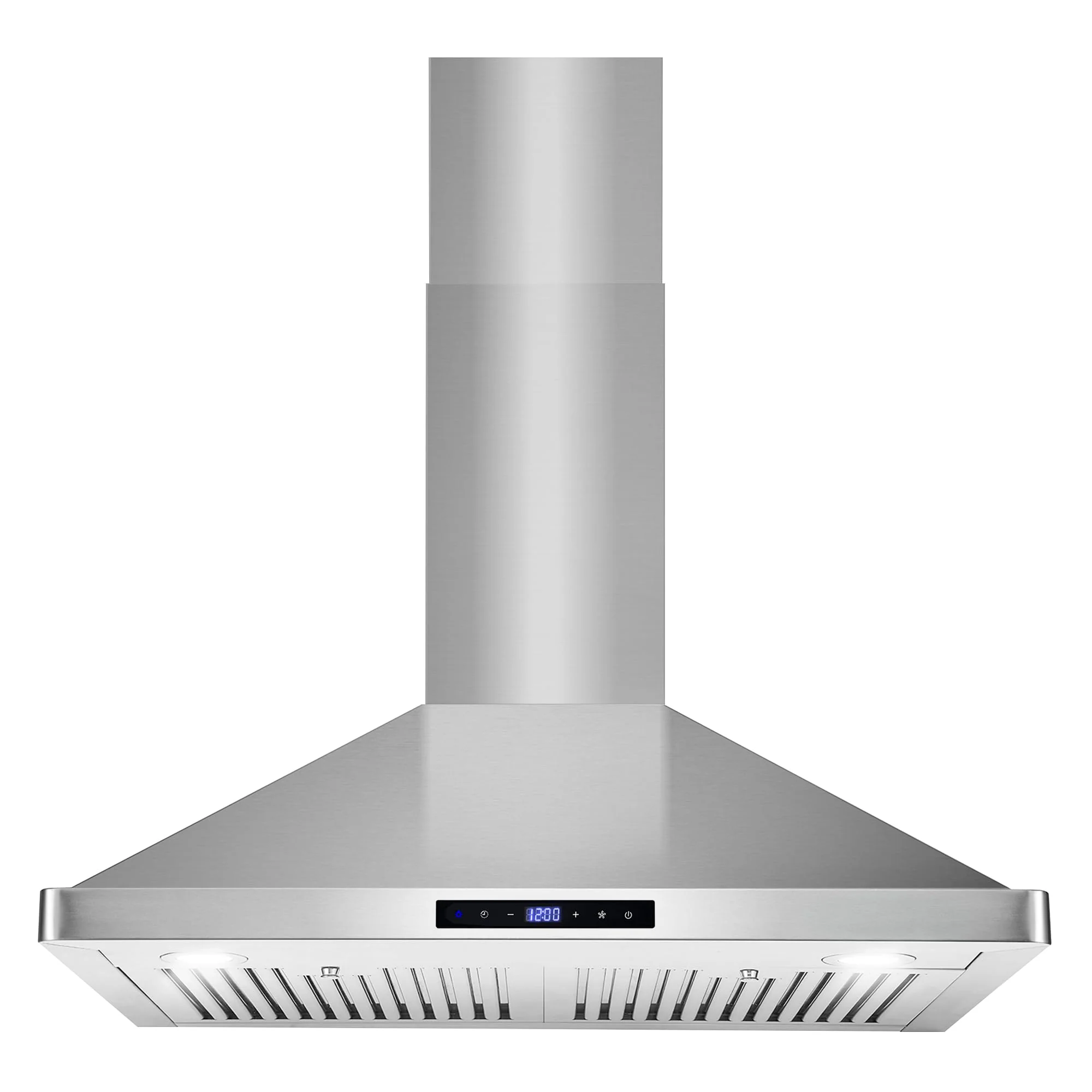 COSMO COS-63175S 30 in. Vista Collection 380 CFM Ducted Wall Mount Range Hood, Touch Controls, LED Lights, Stainless Steel product image