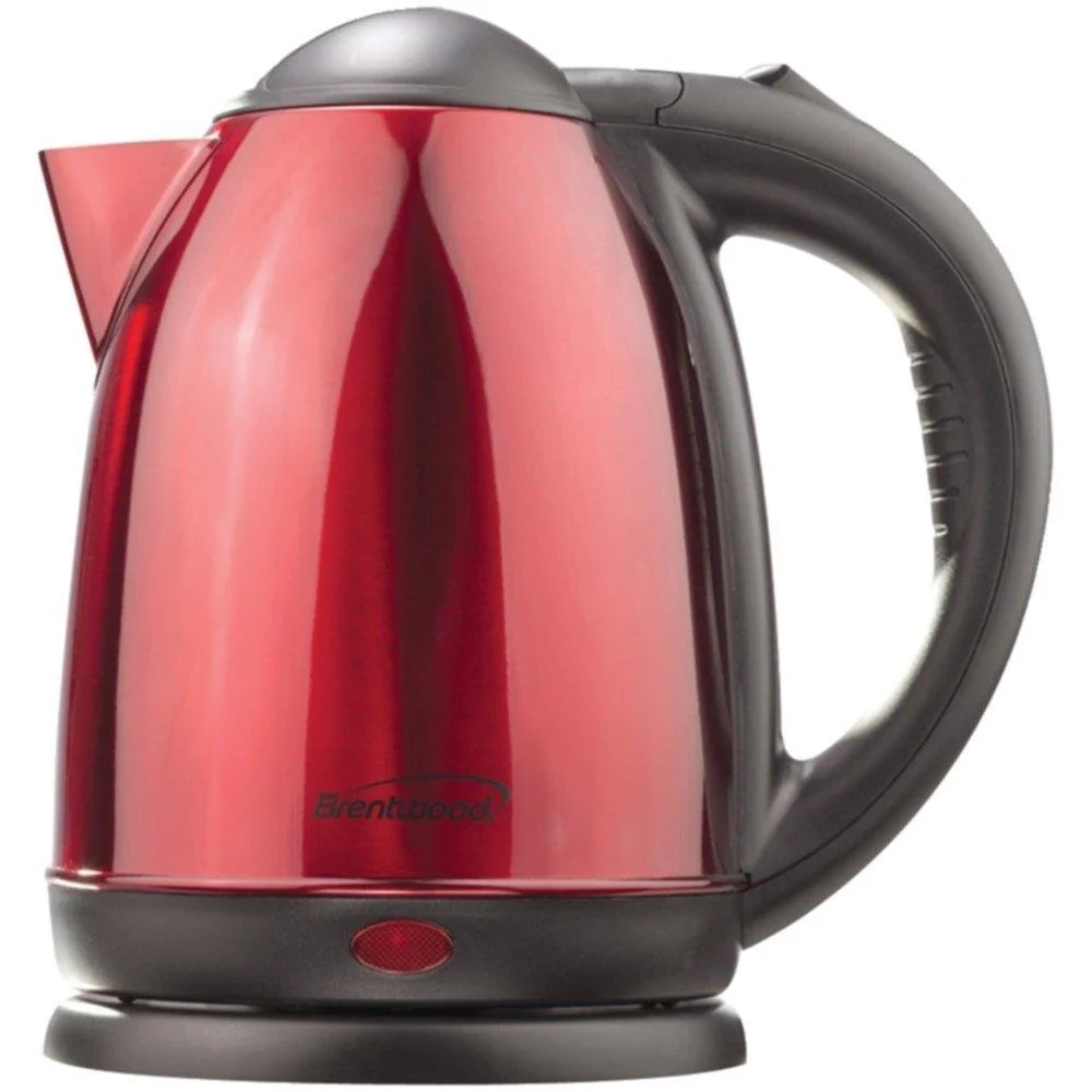 Brentwood Kt-1795 1.5-Liter Stainless Steel Electric Cordless Tea Kettle Red Consumer electronics product image