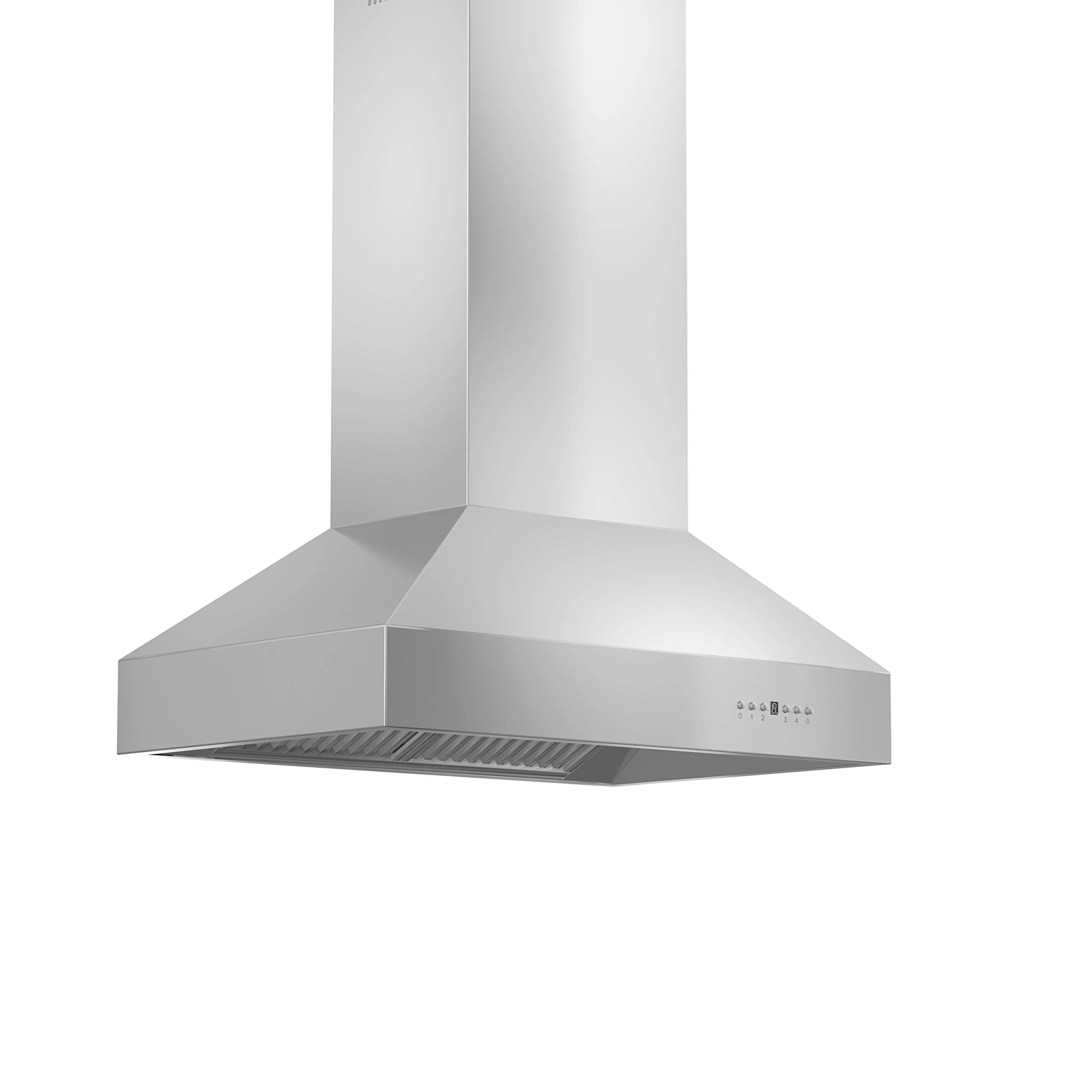 ZLINE 36 in. 700 CFM Island Mount Range Hood in Stainless Steel with Remote Dual Blower product image
