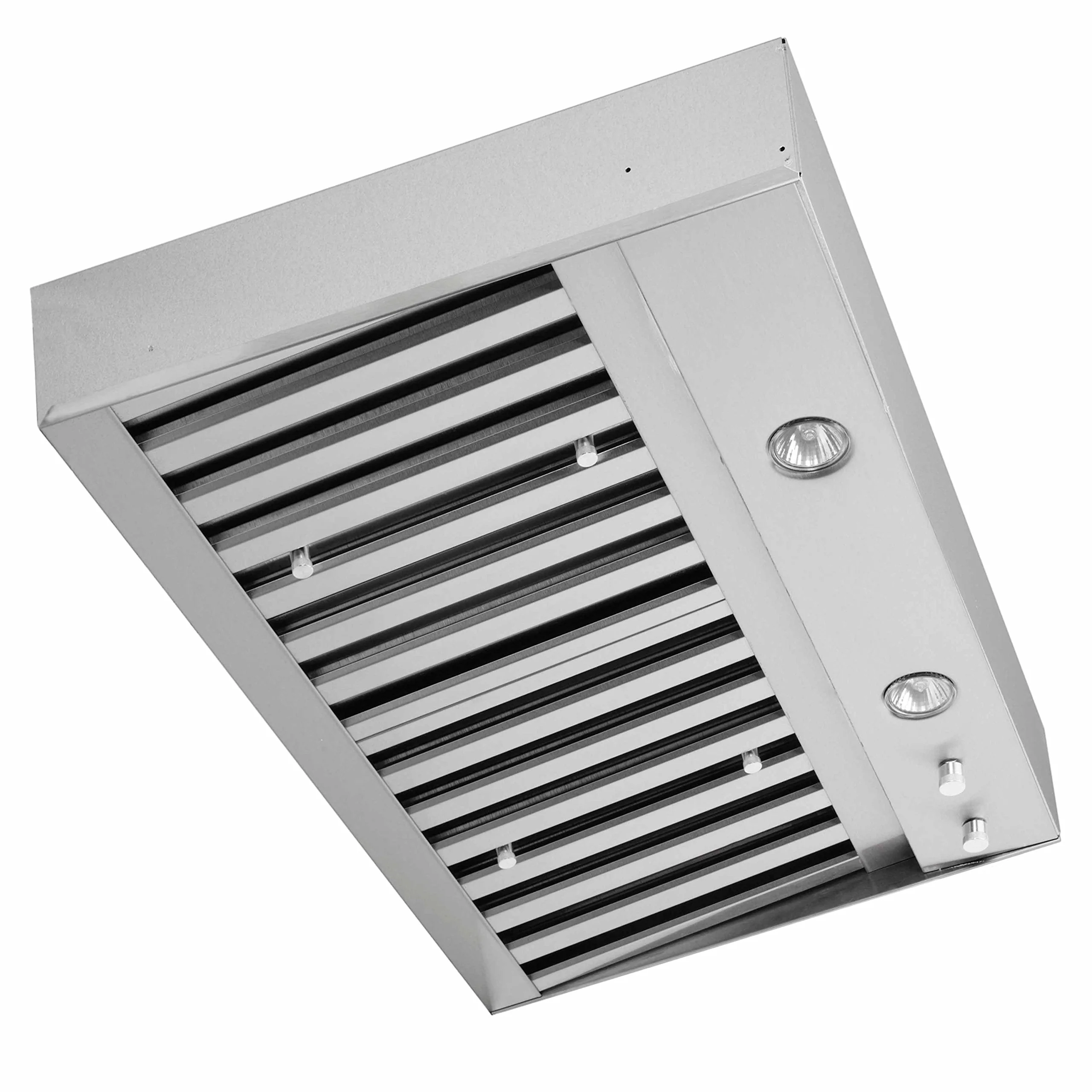 Fantech HL 42 Stainless Fascia Hood Liner, 2 Halogen Bulbs, 10" Duct Collar, 42" product image