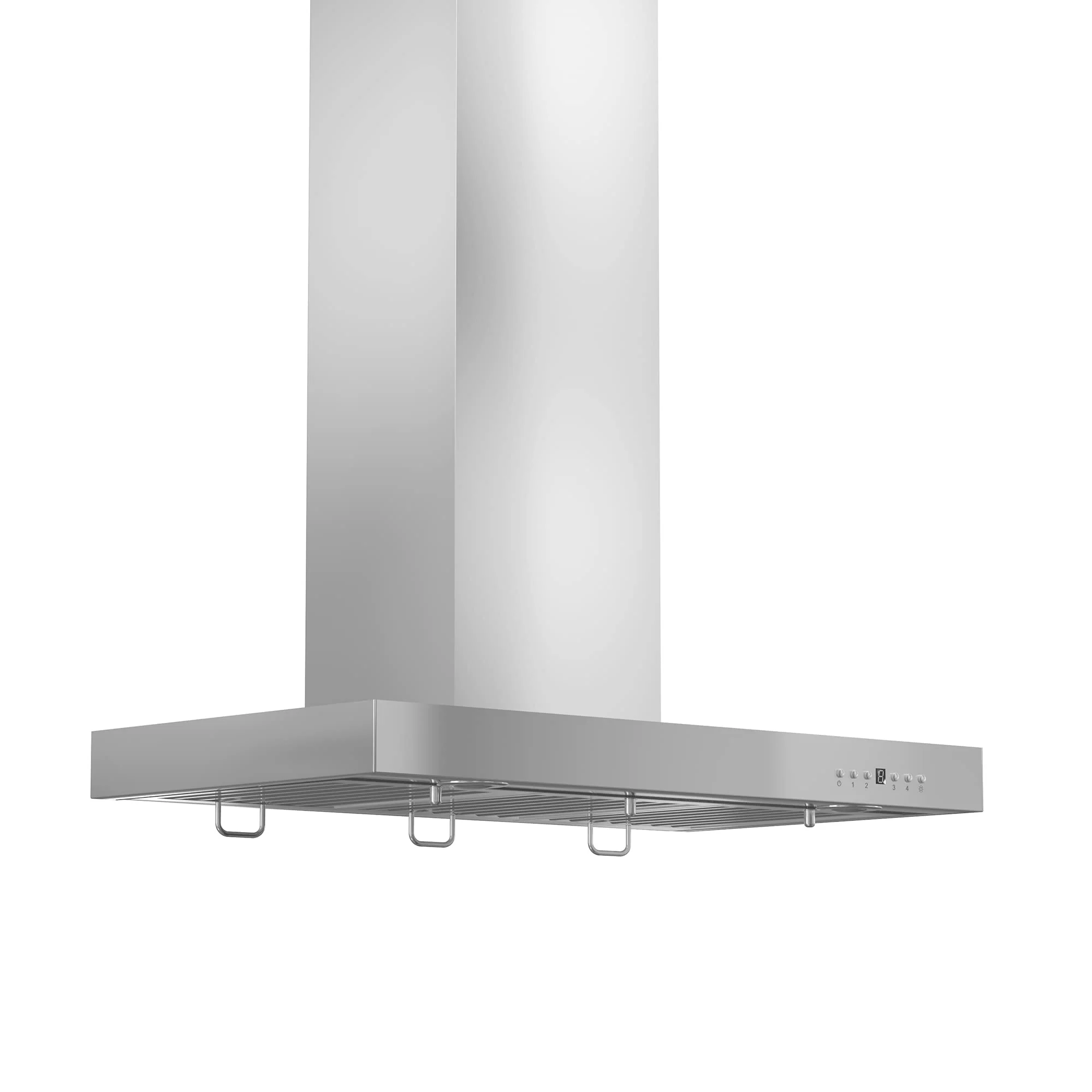 Z Line KECRN-48 48" 760 CFM Wall Mount Range Hood in Stainless Steel with Crown Molding product image
