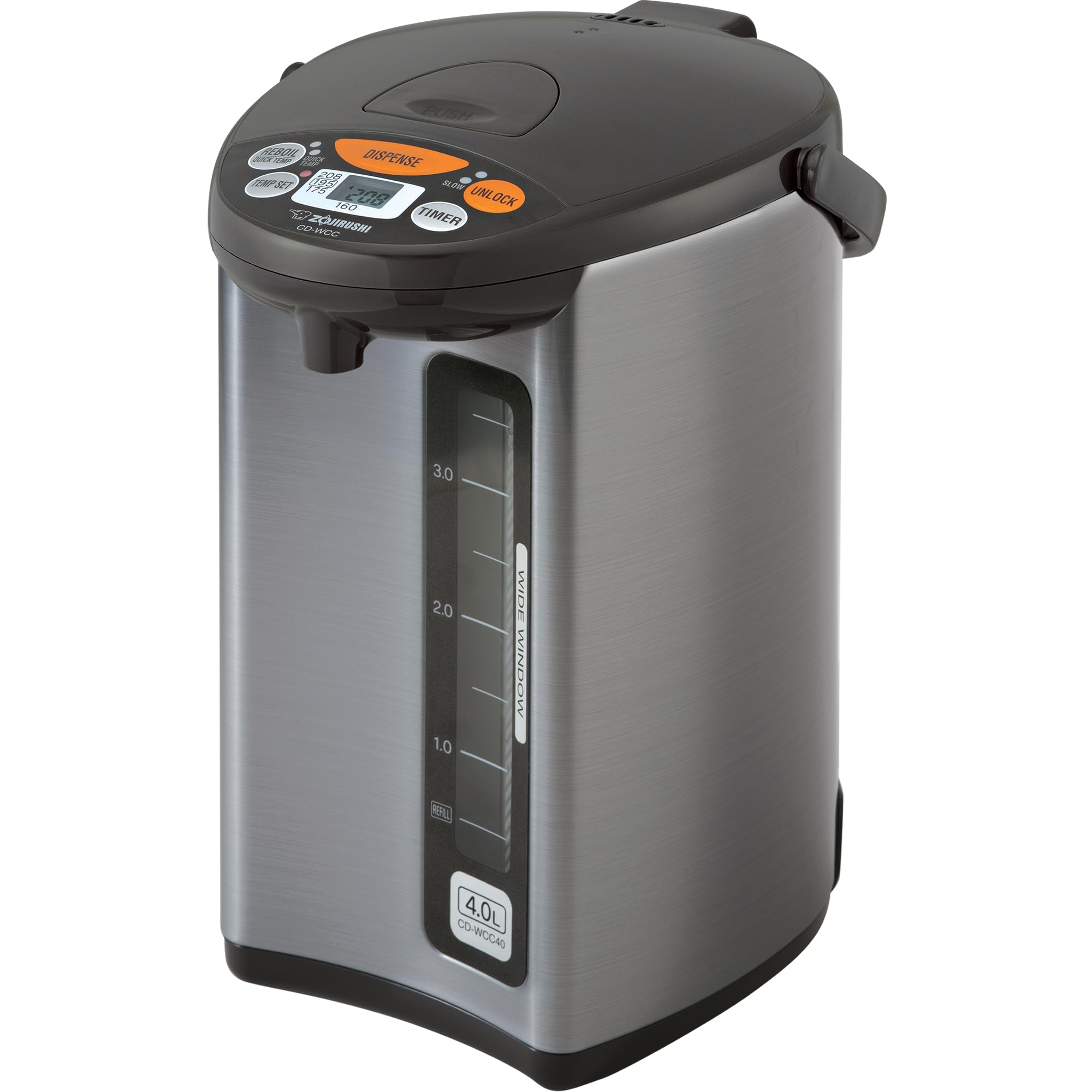 Zojirushi Micom Water Boiler and Warmer 135 oz. / 4L, Silver product image