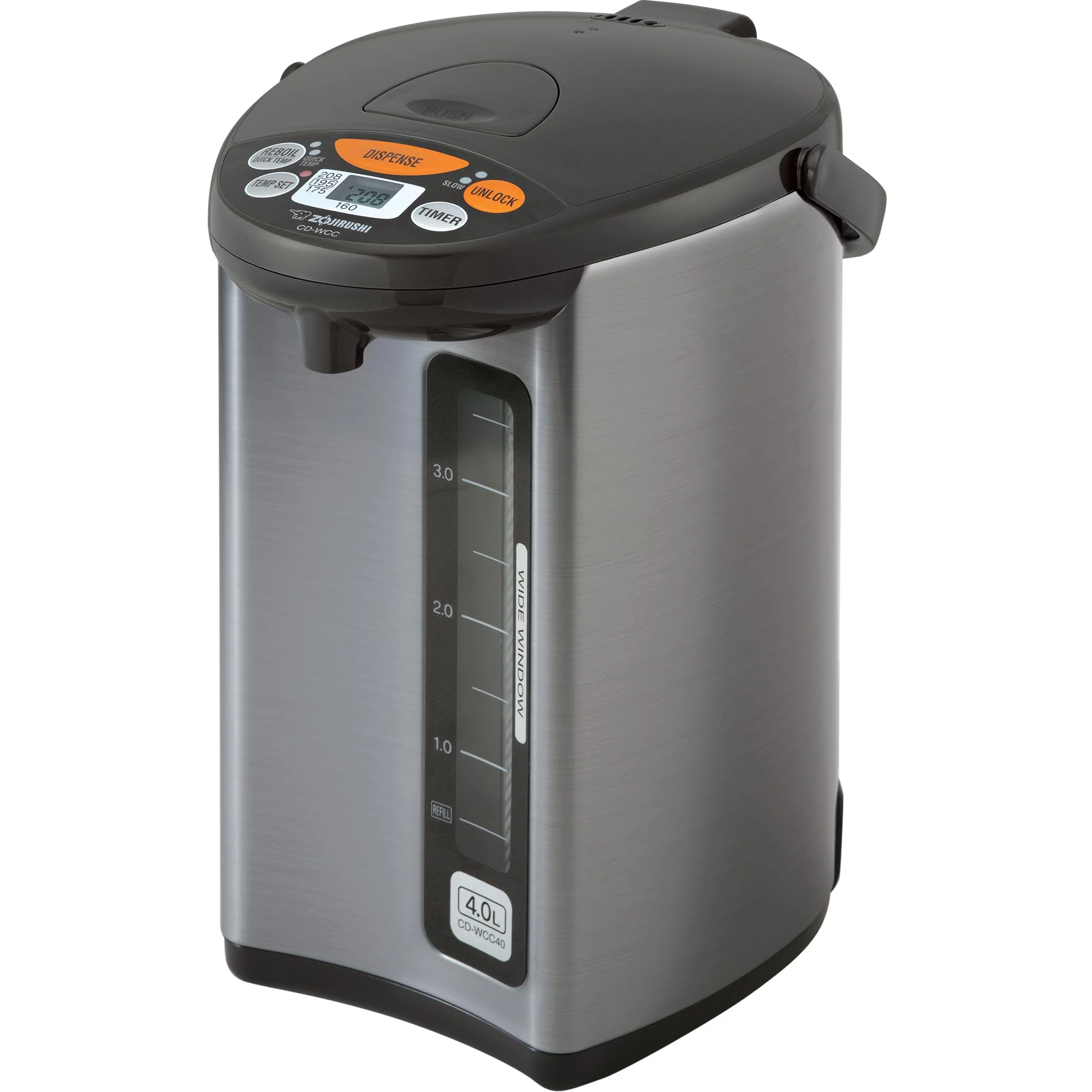 Zojirushi Micom Water Boiler and Warmer 135 oz. / 4L, Silver product image