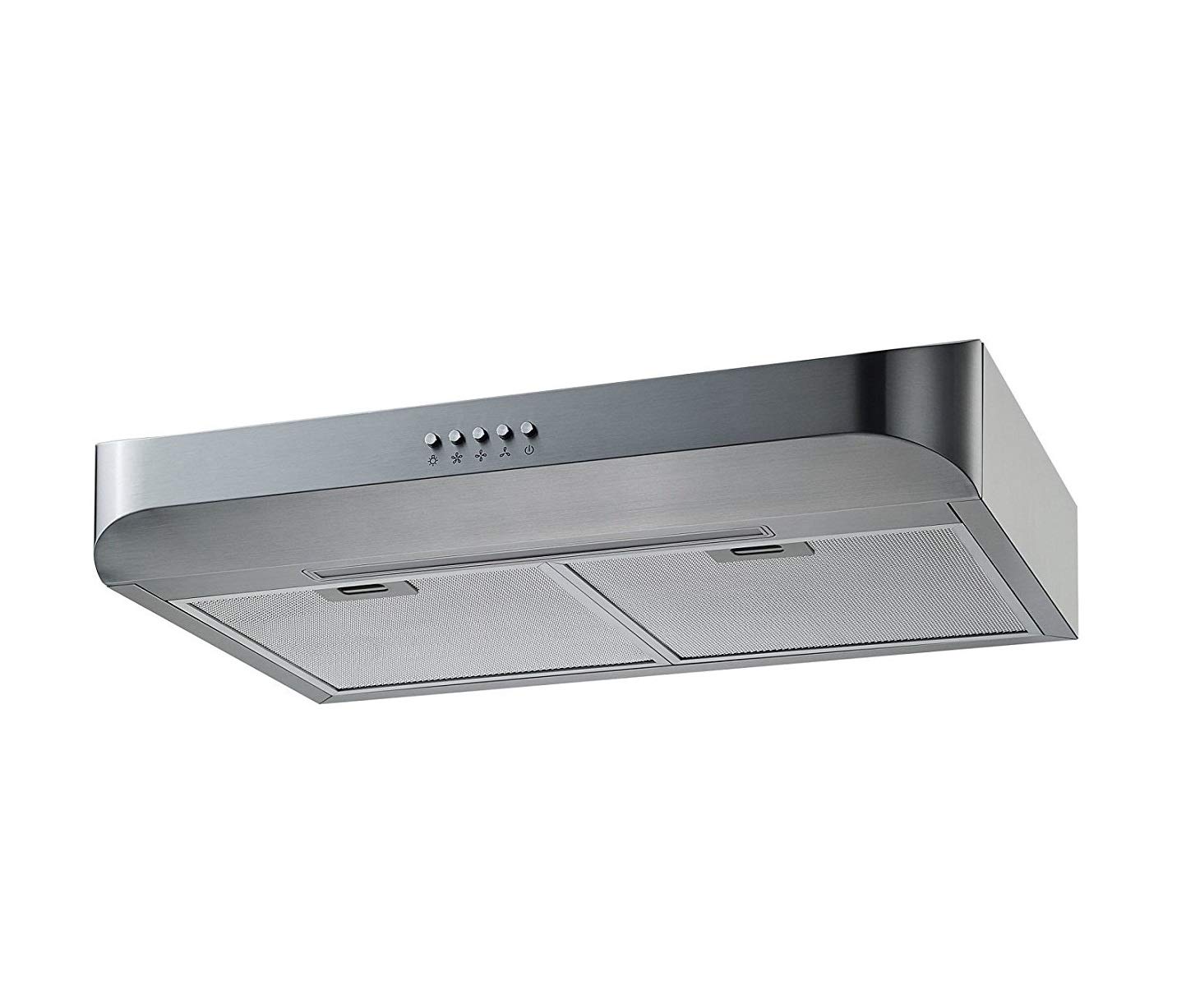 Winflo 30 In. Convertible Stainless Steel Under Cabinet Range Hood with Mesh Filters and Push Button Control product image