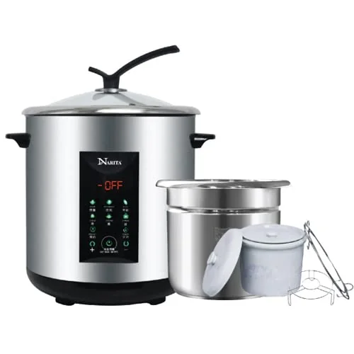 Narita NSQ700 7.5QT Stainless Steel Multi-Functional Stew Cooker product image