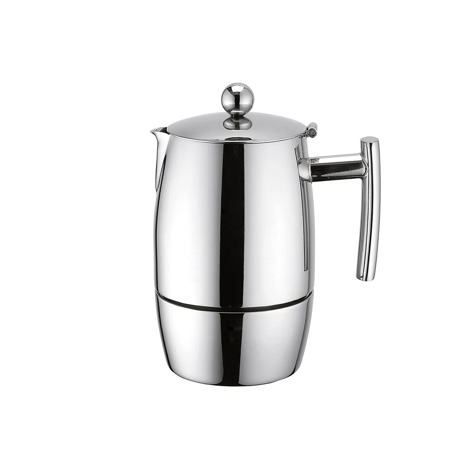 Weis Espresso Percolator Exclusiv for 6 Cups, Stainless Steel, Silver, 10 x 10 x 20 cm product image