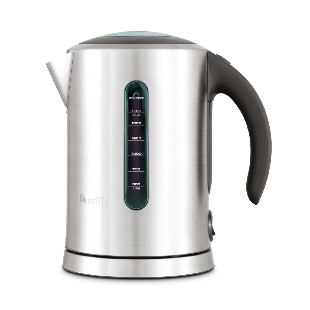 Breville BKE700BSS Soft Top Pure Hot Water Kettle, 7 Cup, Brushed Stainless Steel product image