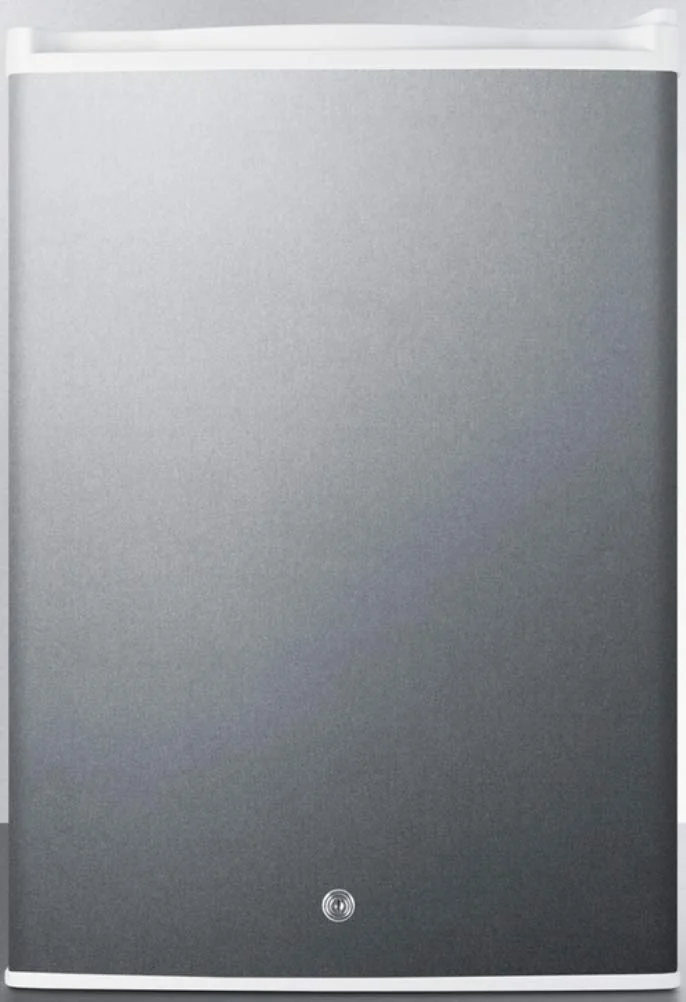 Summit Appliance FF31L7BICSS Commercially Style Built-in Capable Compact All-Refrigerator in Stainless Steel with Automatic Defrost, Adjustable Chrome Shelves, Digital Thermostat and Lock product image