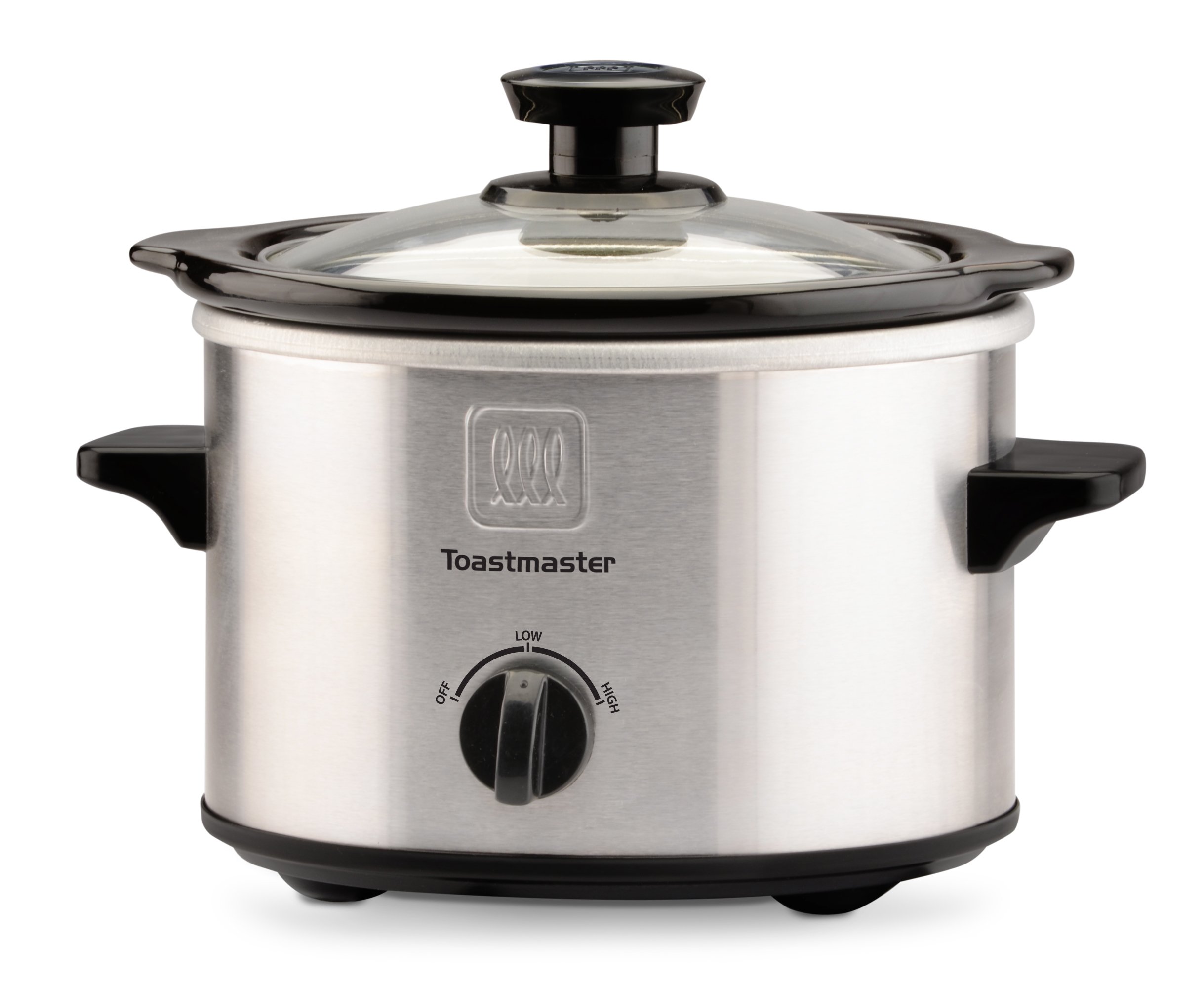 Select Brands TM-151SC 1.5 quart Stainless Steel Slow Cooker, Silver/Black product image