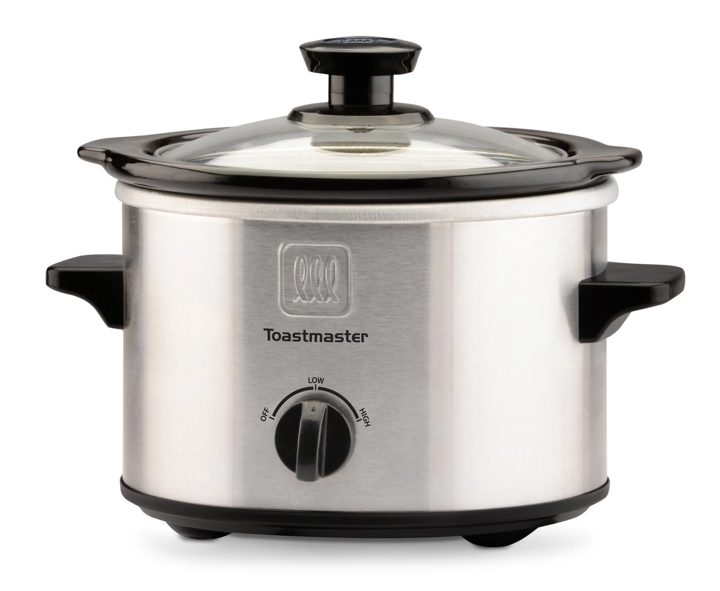 Select Brands TM-151SC 1.5 quart Stainless Steel Slow Cooker, Silver/Black product image