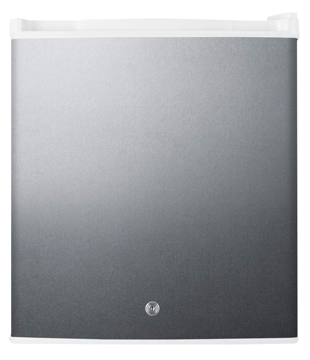Summit Appliance FFAR25L7BICSS Commercial 17" Wide Compact Built-In All-Refrigerator, Factory-installed Lock, 1.7 cu.ft Capacity, LED Lighting, Digital Thermostat, Sealed Back, Adjustable Shelves product image