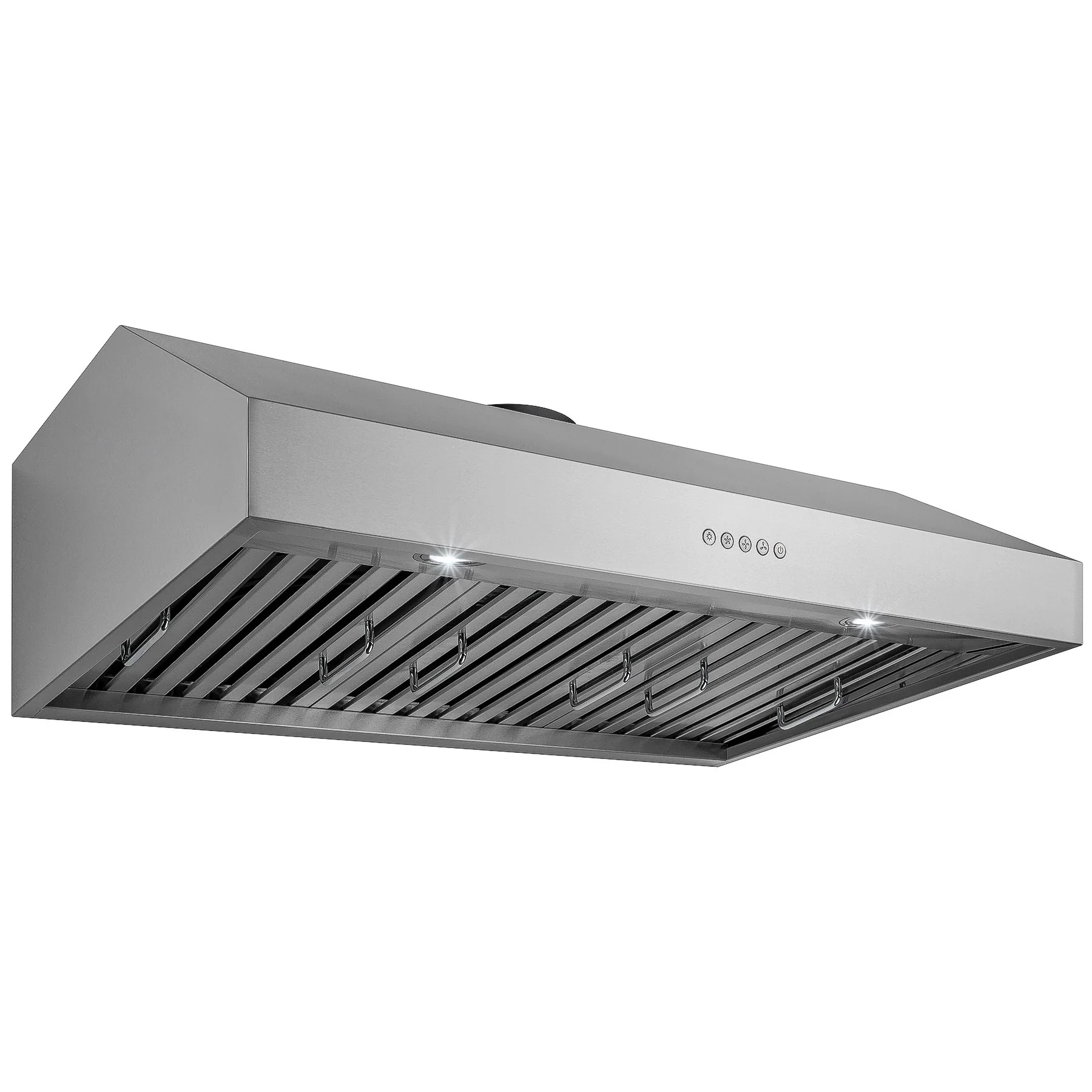 Golden Vantage 36" Stainless Steel Under Cabinet Push Button Kitchen Cooking Range Hood Fan product image