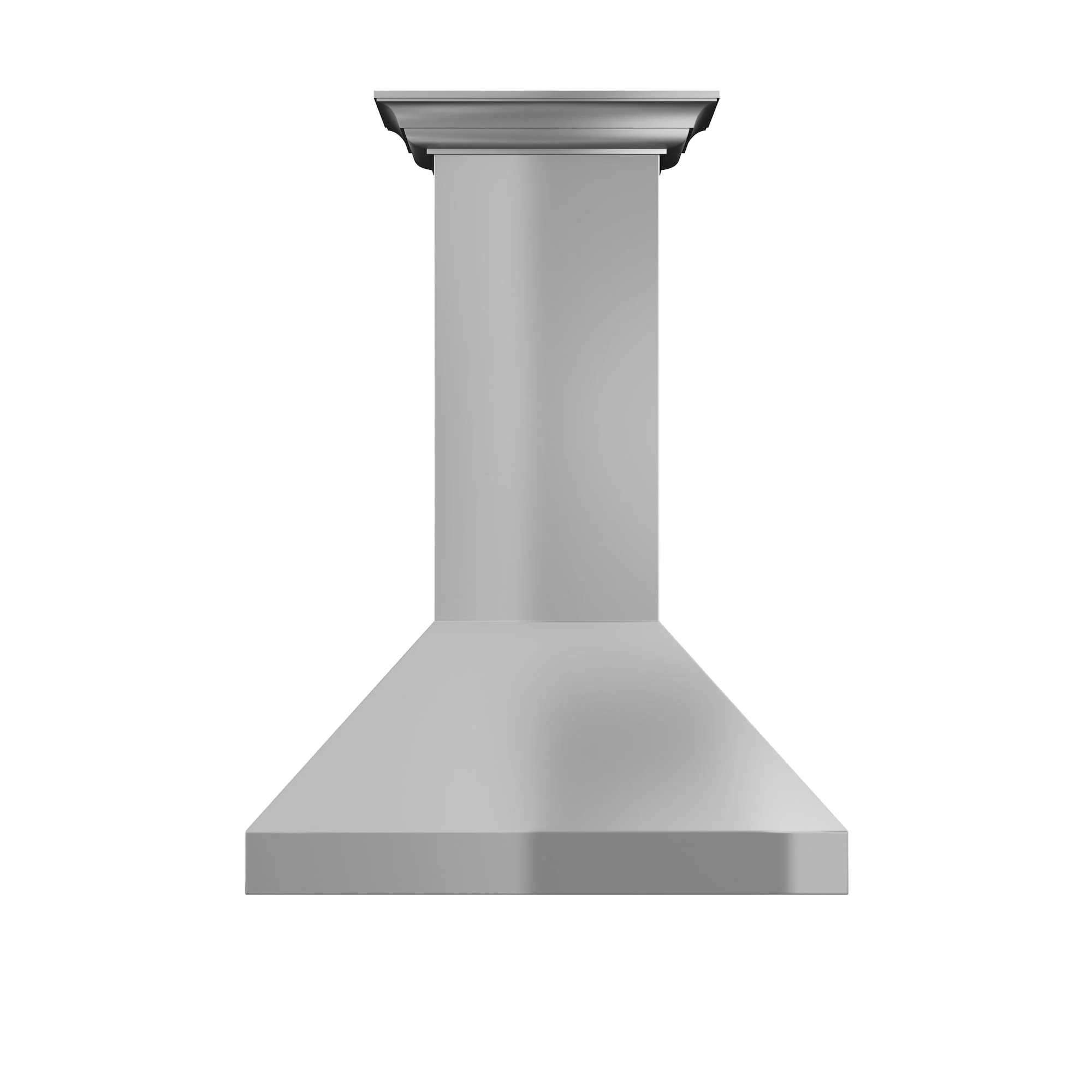 ZLINE 48" Professional Convertible Vent Wall Mount Range Hood in Stainless Steel with Crown Molding 597CRN-48 product image