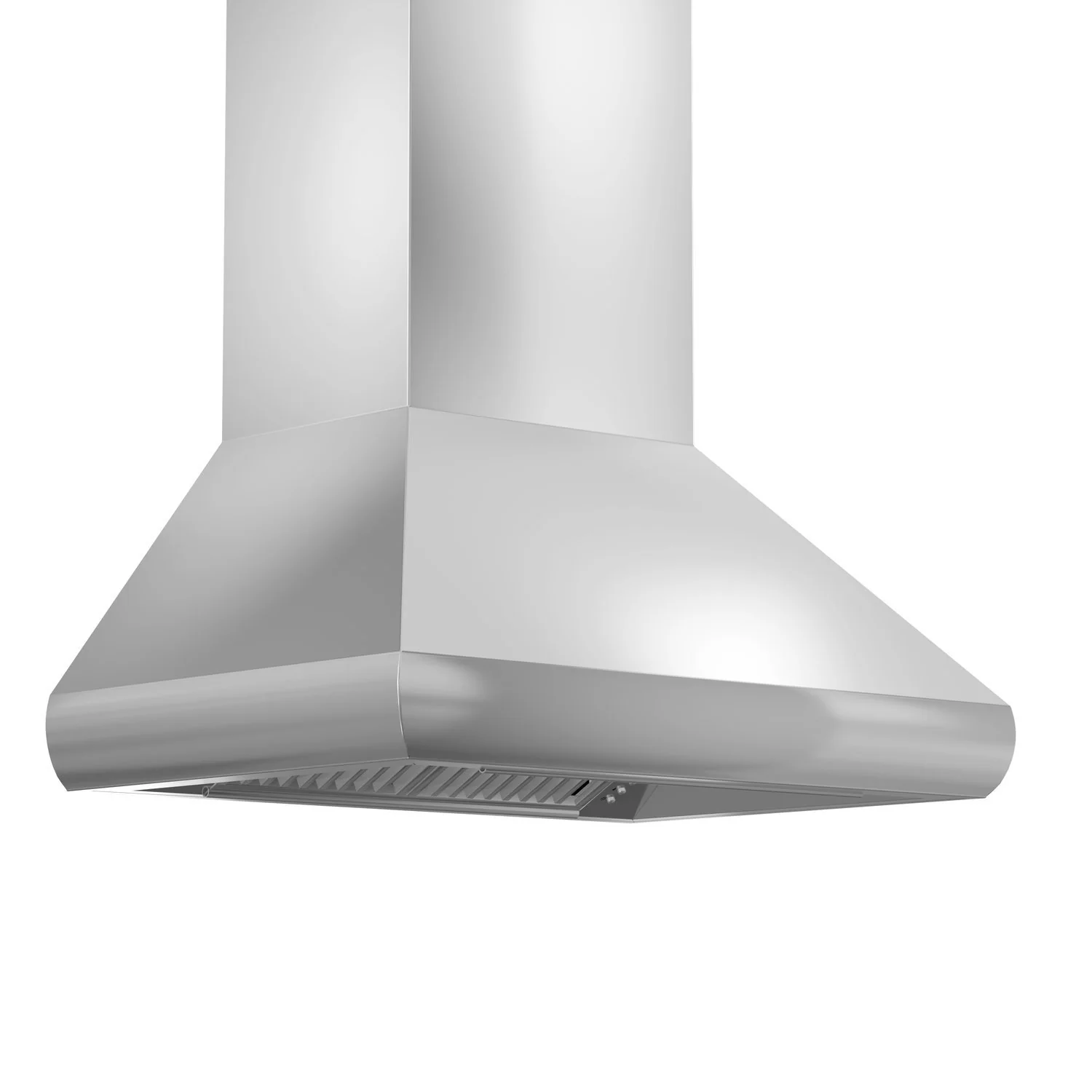 ZLINE 30 in. Professional Convertible Vent Wall Mount Range Hood in Stainless Steel with Crown Molding 587CRN-30 product image