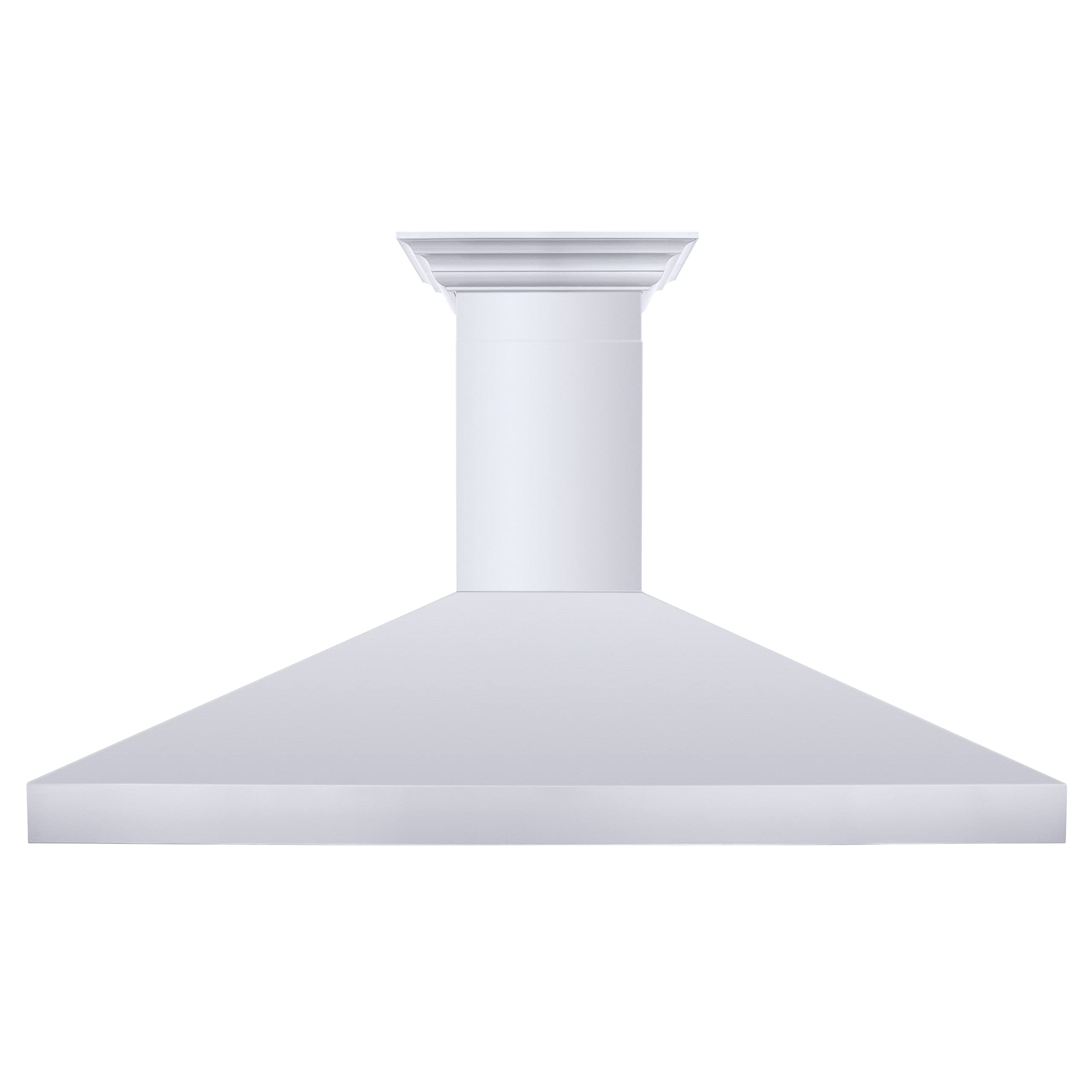 ZLINE 60" Professional Convertible Vent Wall Mount Range Hood in Stainless Steel with Crown Molding 597CRN-60 product image