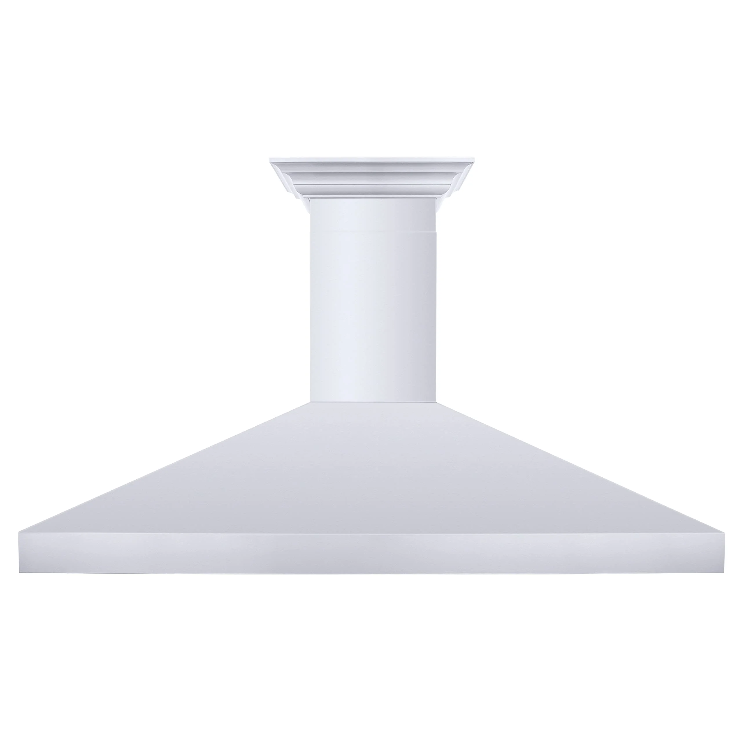 ZLINE 60" Professional Convertible Vent Wall Mount Range Hood in Stainless Steel with Crown Molding 597CRN-60 product image