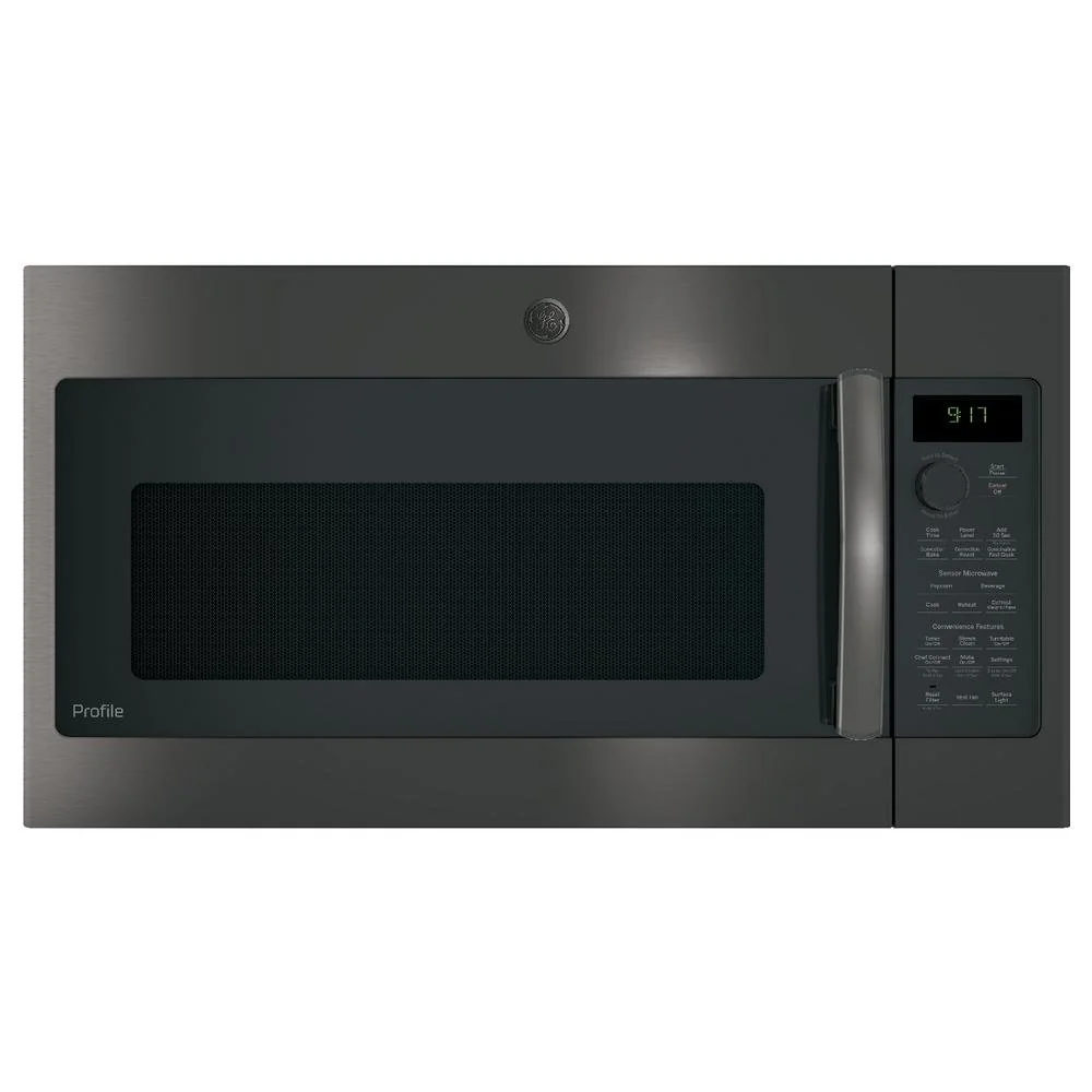 1.7 cu. ft. Over-the-Range Microwave with 950 Watts, Chef Connect, Sensor Cooking Controls, Convection, Fast Cook, Bake, Roast, 3-Speed 300 CFM, Steam Clean and LED Cooktop Lighting product image