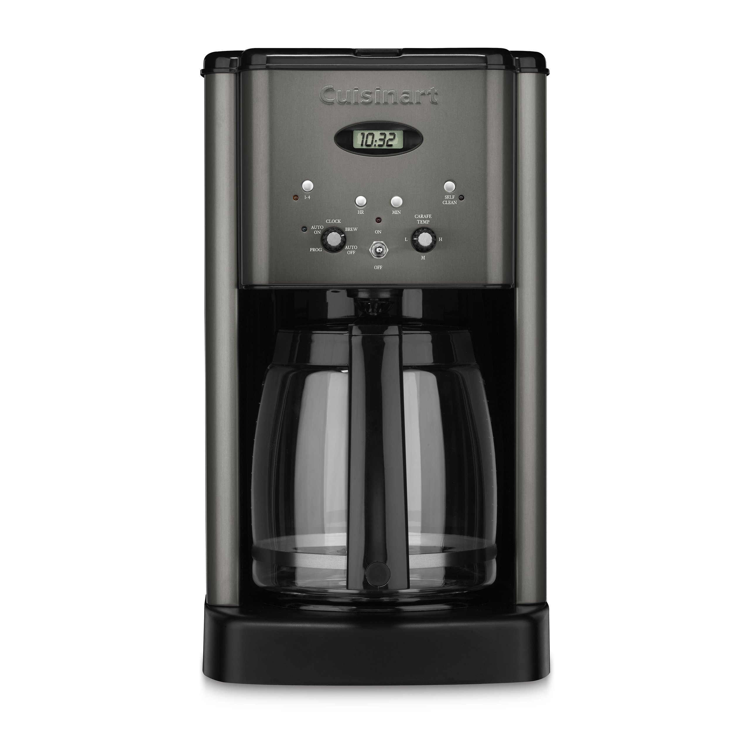 Cuisinart 12 Cup Brew Central Maker Coffee Maker, Black Stainless Steel, DCC-1200BKSNAS product image