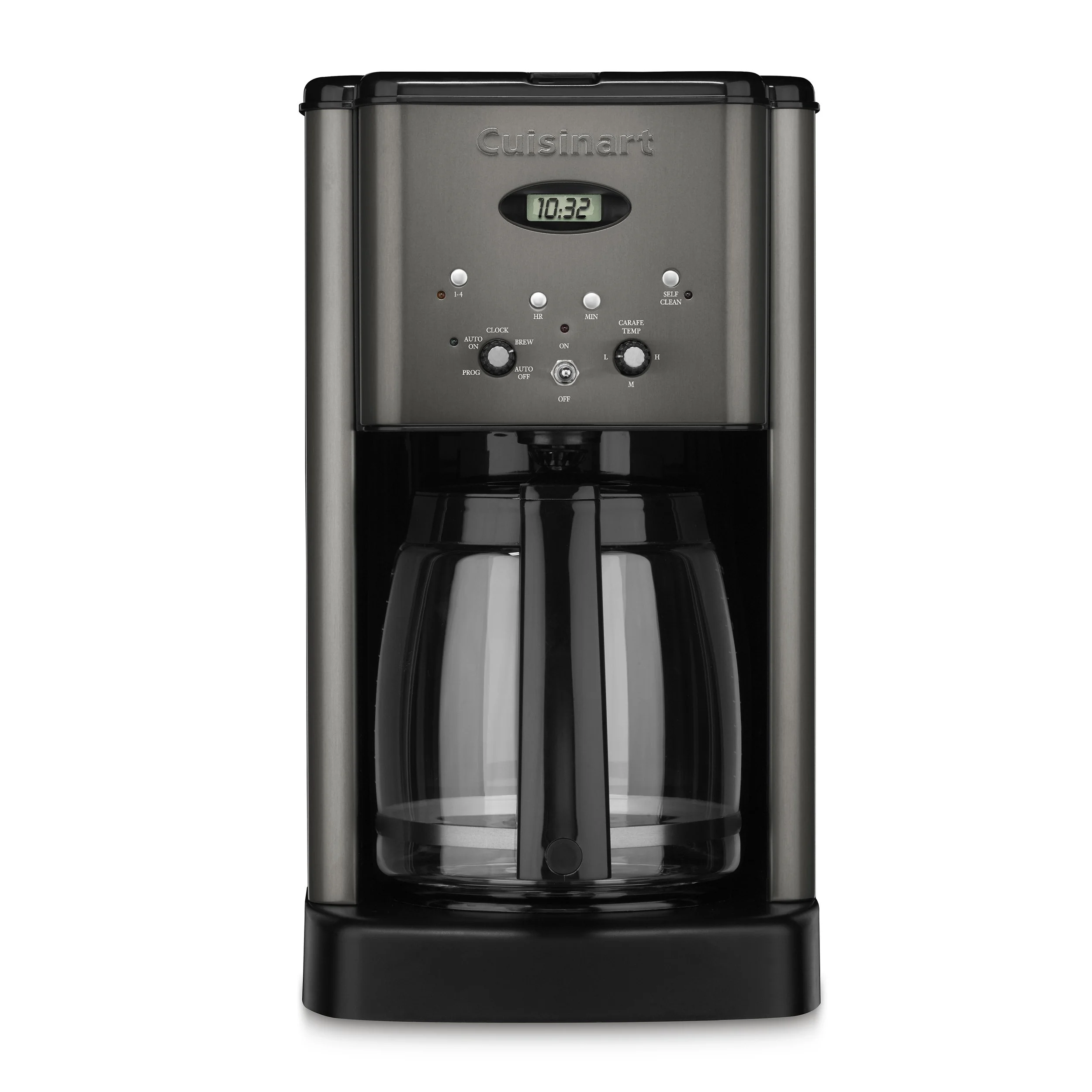 Cuisinart 12 Cup Brew Central Maker Coffee Maker, Black Stainless Steel, DCC-1200BKSNAS product image
